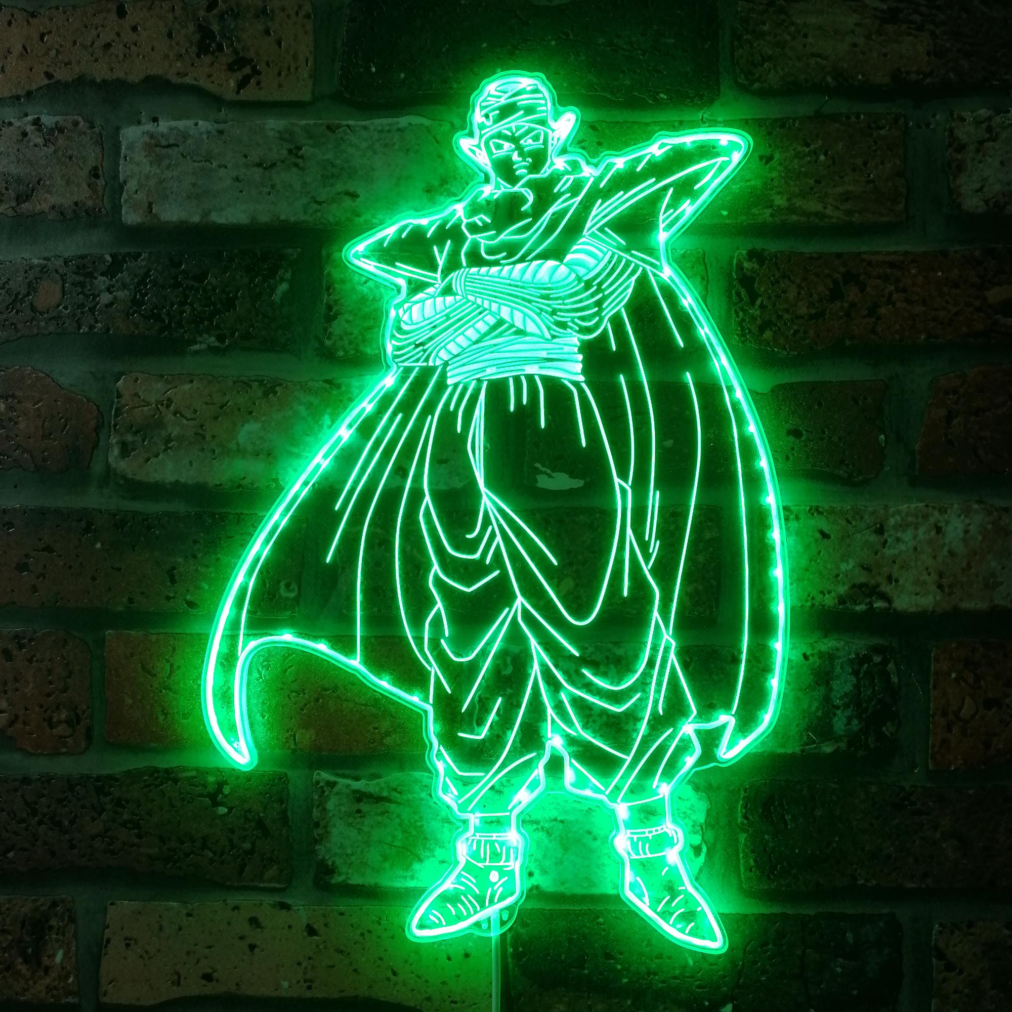 Dragonball Piccolo Dynamic RGB Edge Lit LED Sign