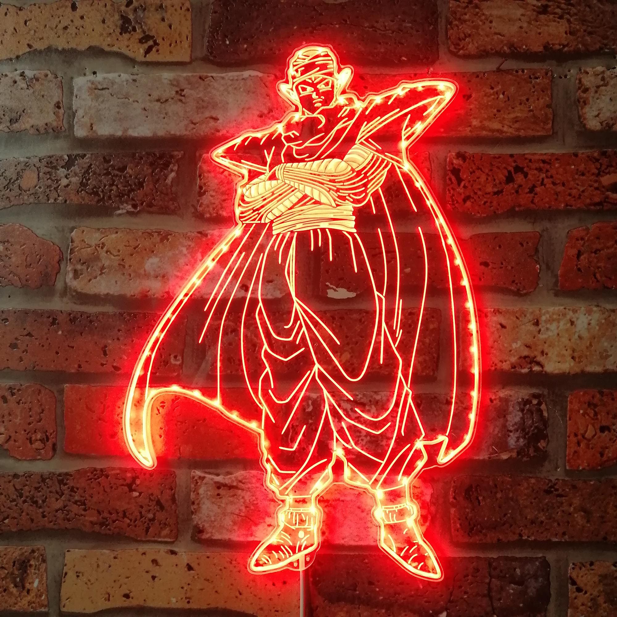 Dragonball Piccolo Dynamic RGB Edge Lit LED Sign