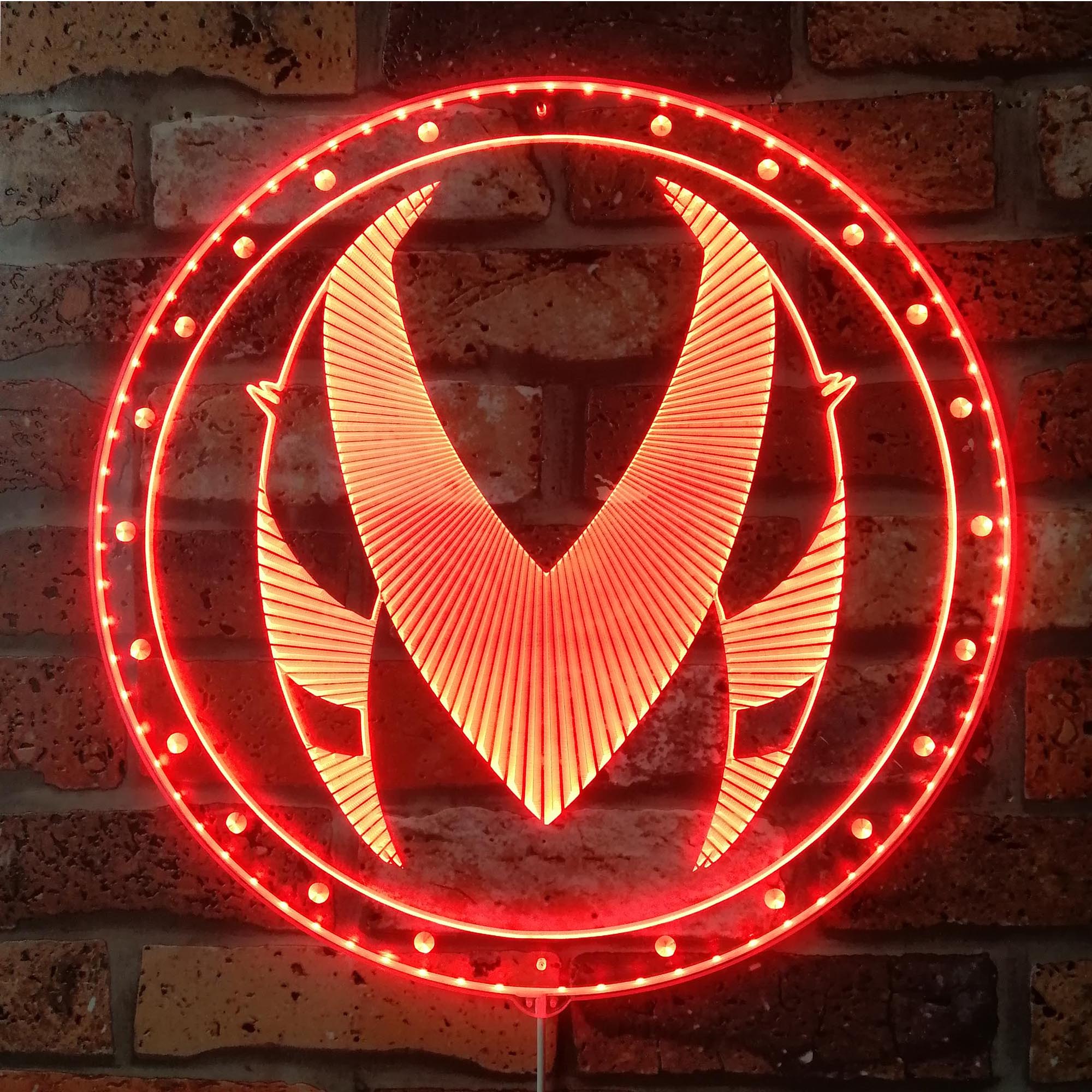 Helluva Boss Dynamic RGB Edge Lit LED Sign