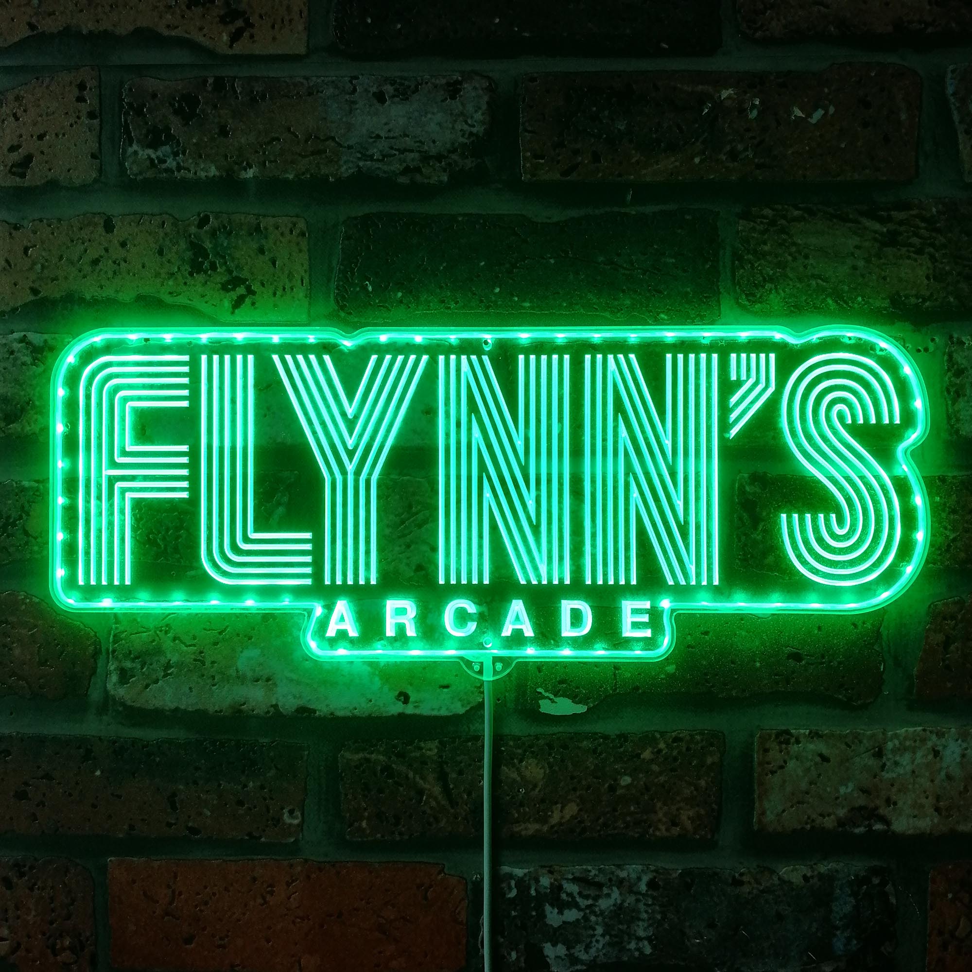 Flynn's Arcade Neon RGB Edge Lit LED Sign