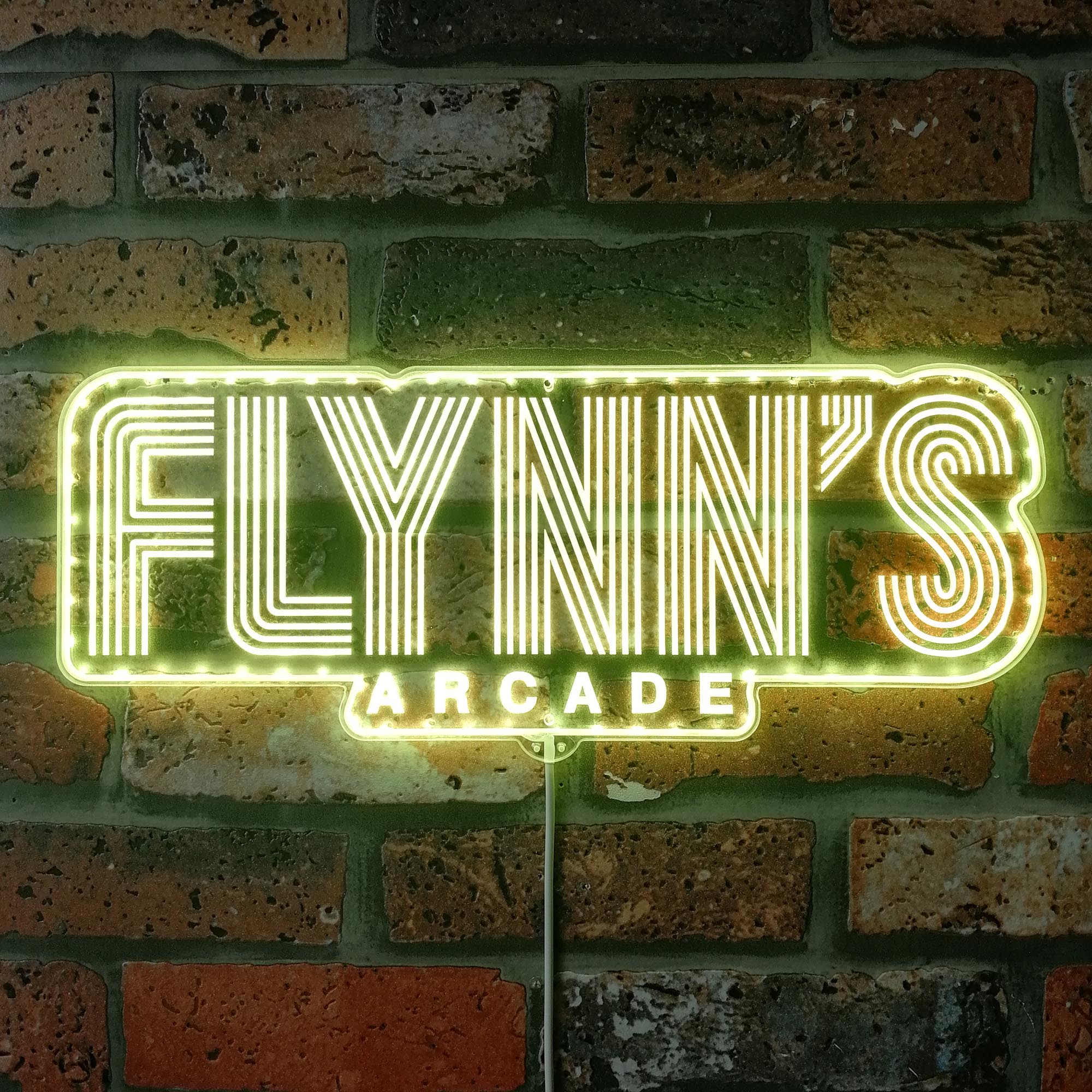 Flynn's Arcade Neon RGB Edge Lit LED Sign