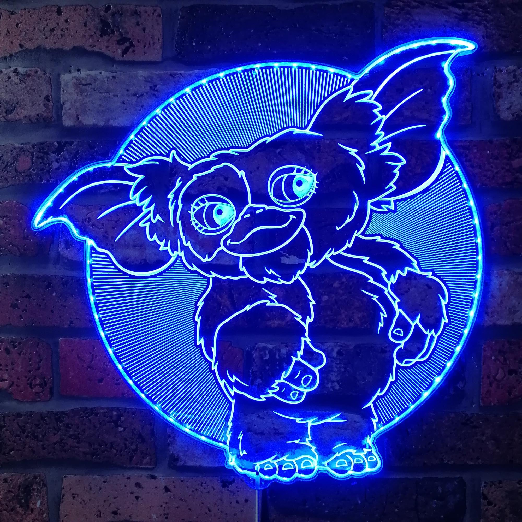 Gremlins Neon RGB Edge Lit LED Sign