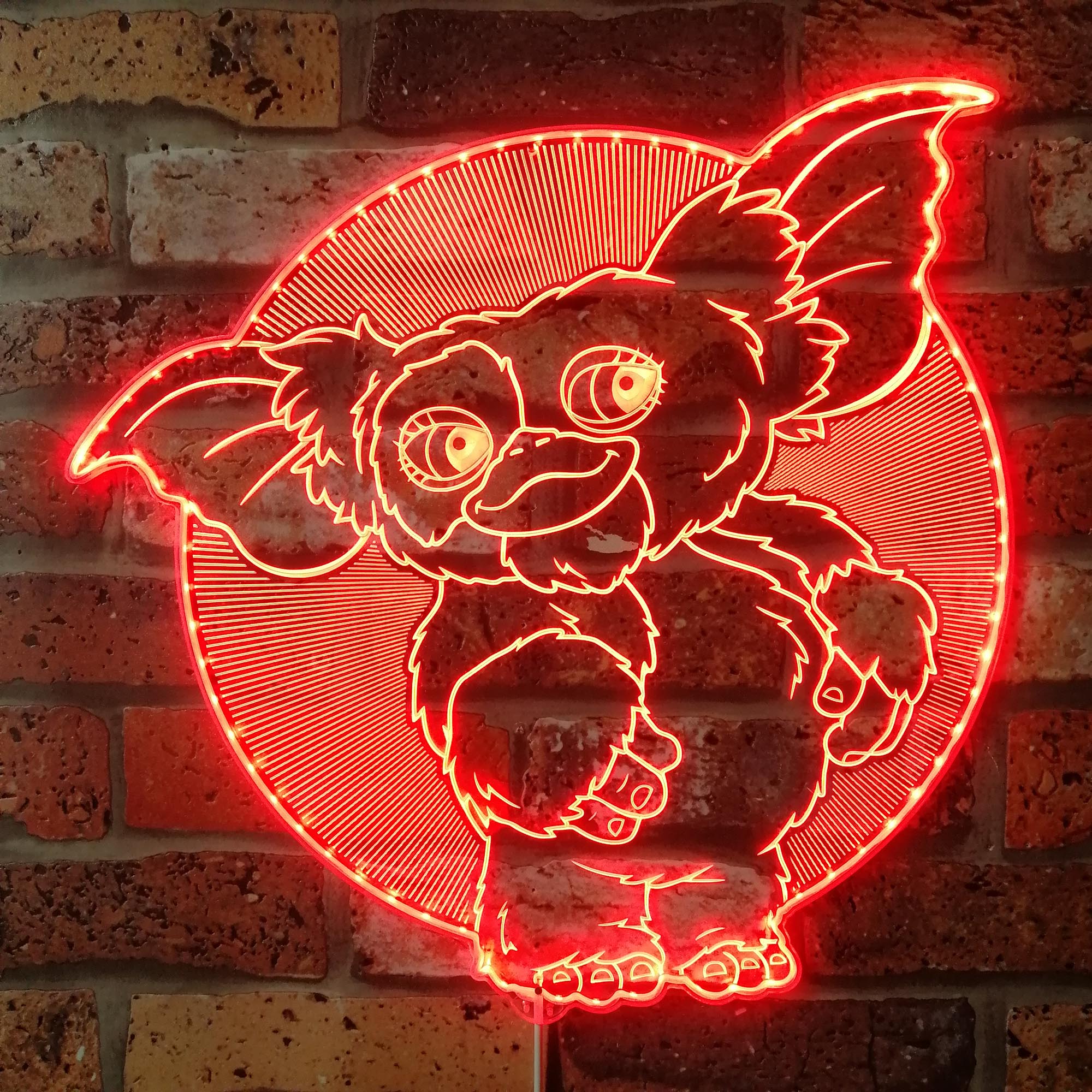 Gremlins Neon RGB Edge Lit LED Sign