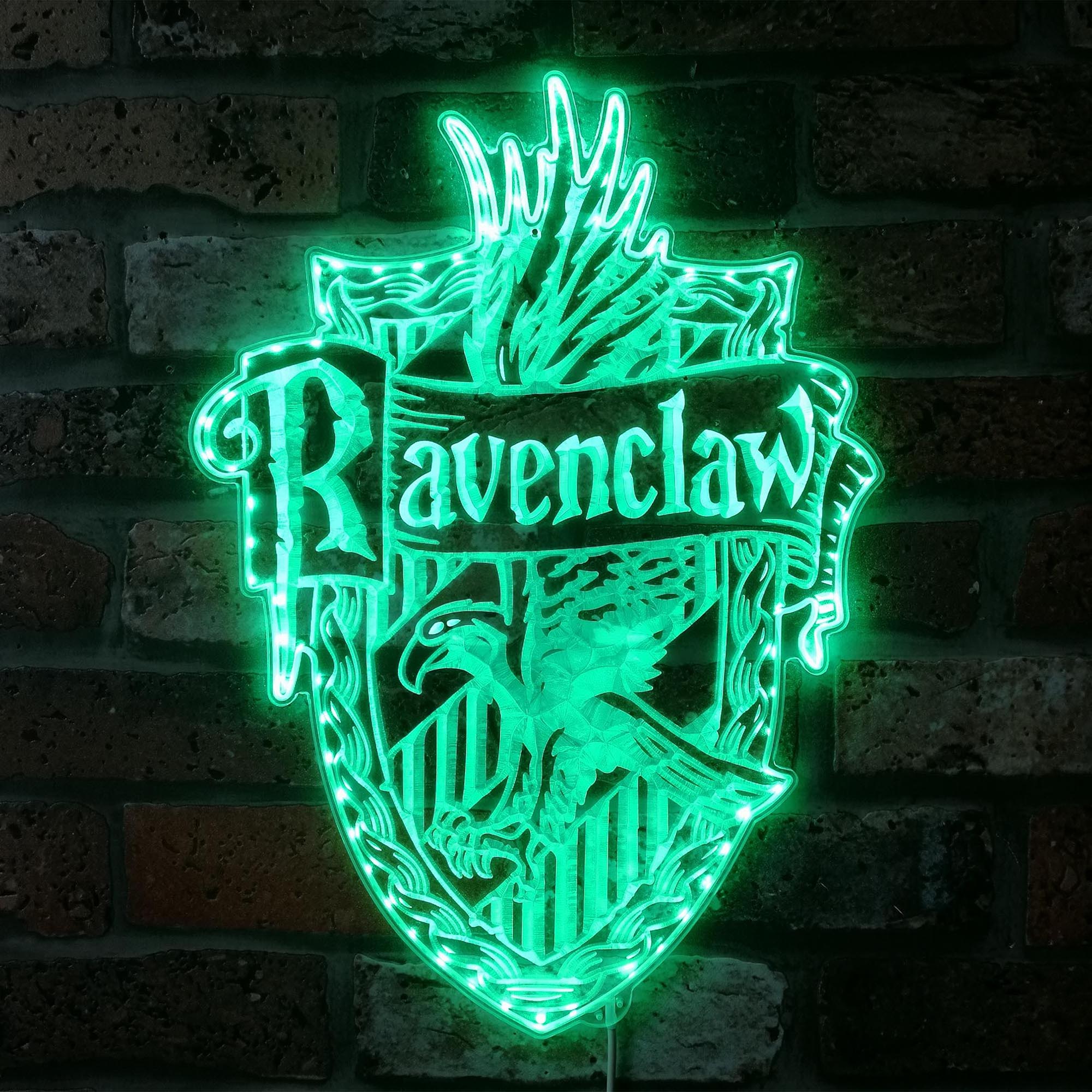 Harry Potter Ravenclaw Dynamic RGB Edge Lit LED Sign