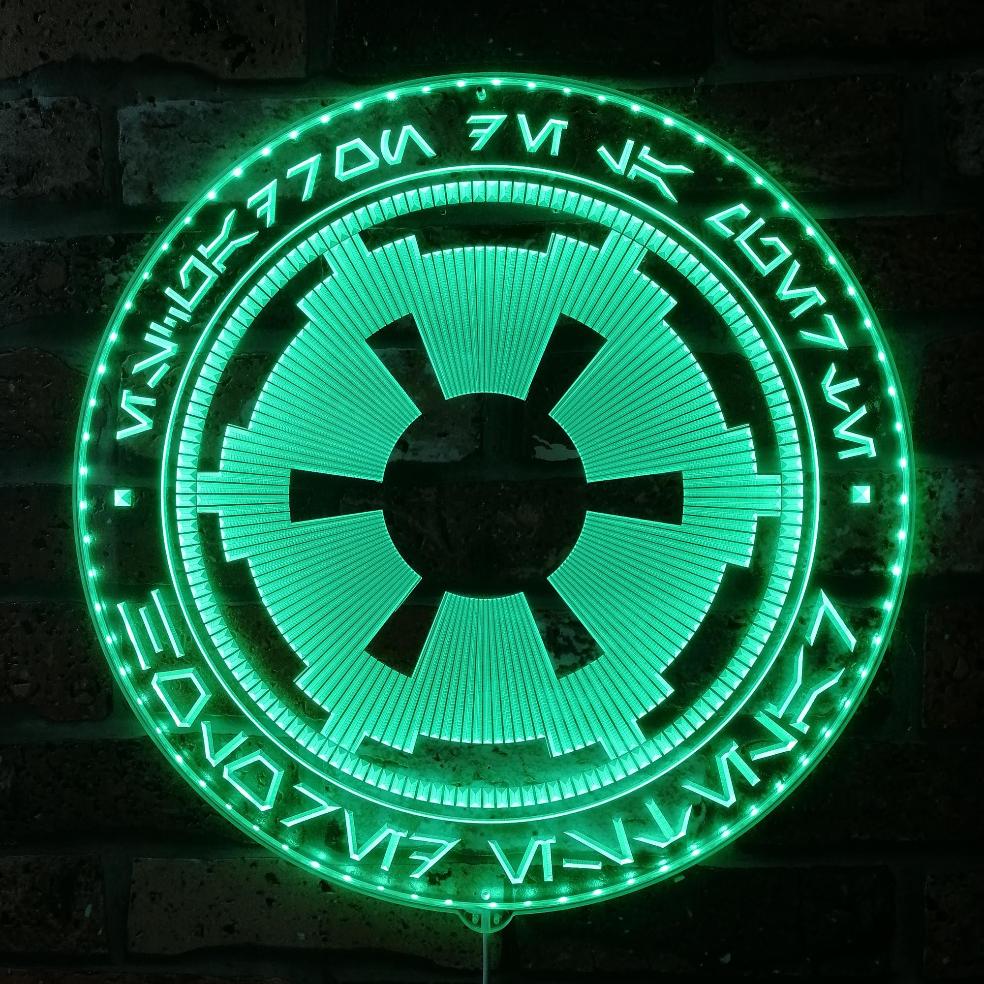 Star Wars Galactic Empire Dynamic RGB Edge Lit LED Sign