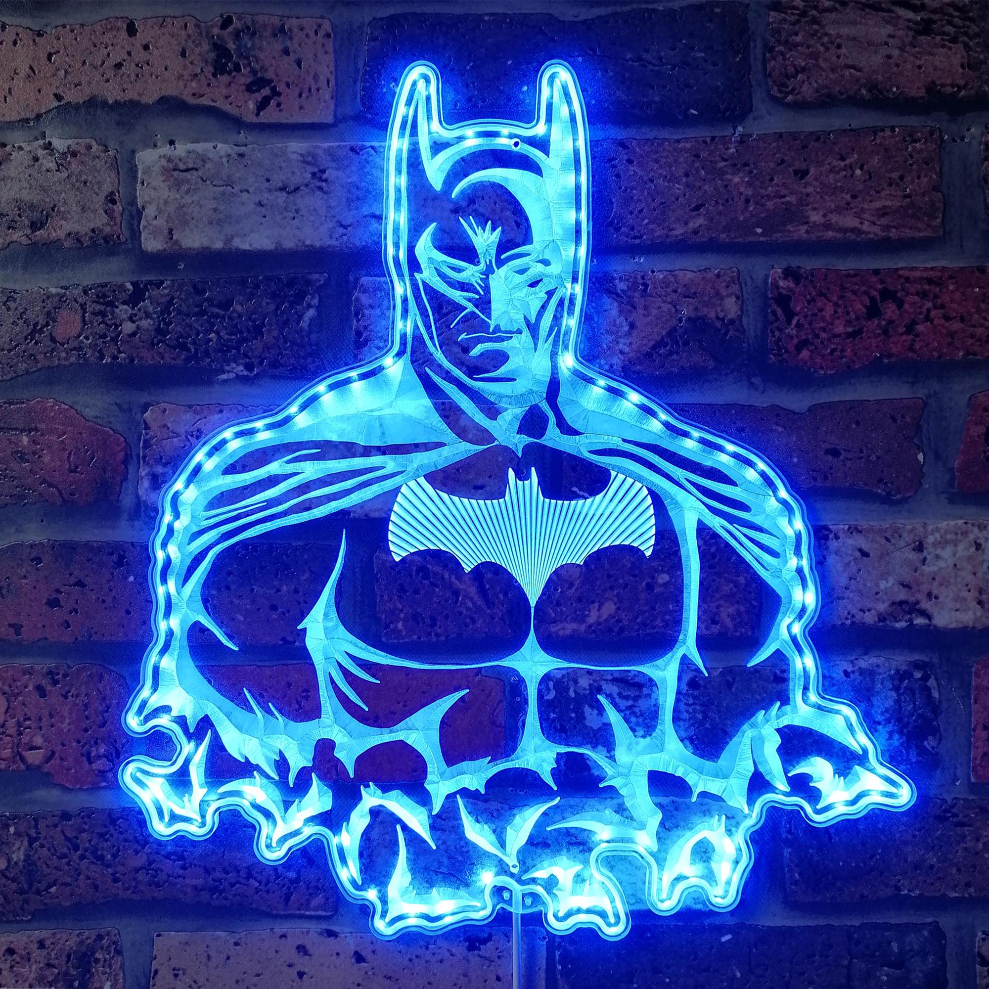 Batman SuperHero DC Dynamic RGB Edge Lit LED Sign