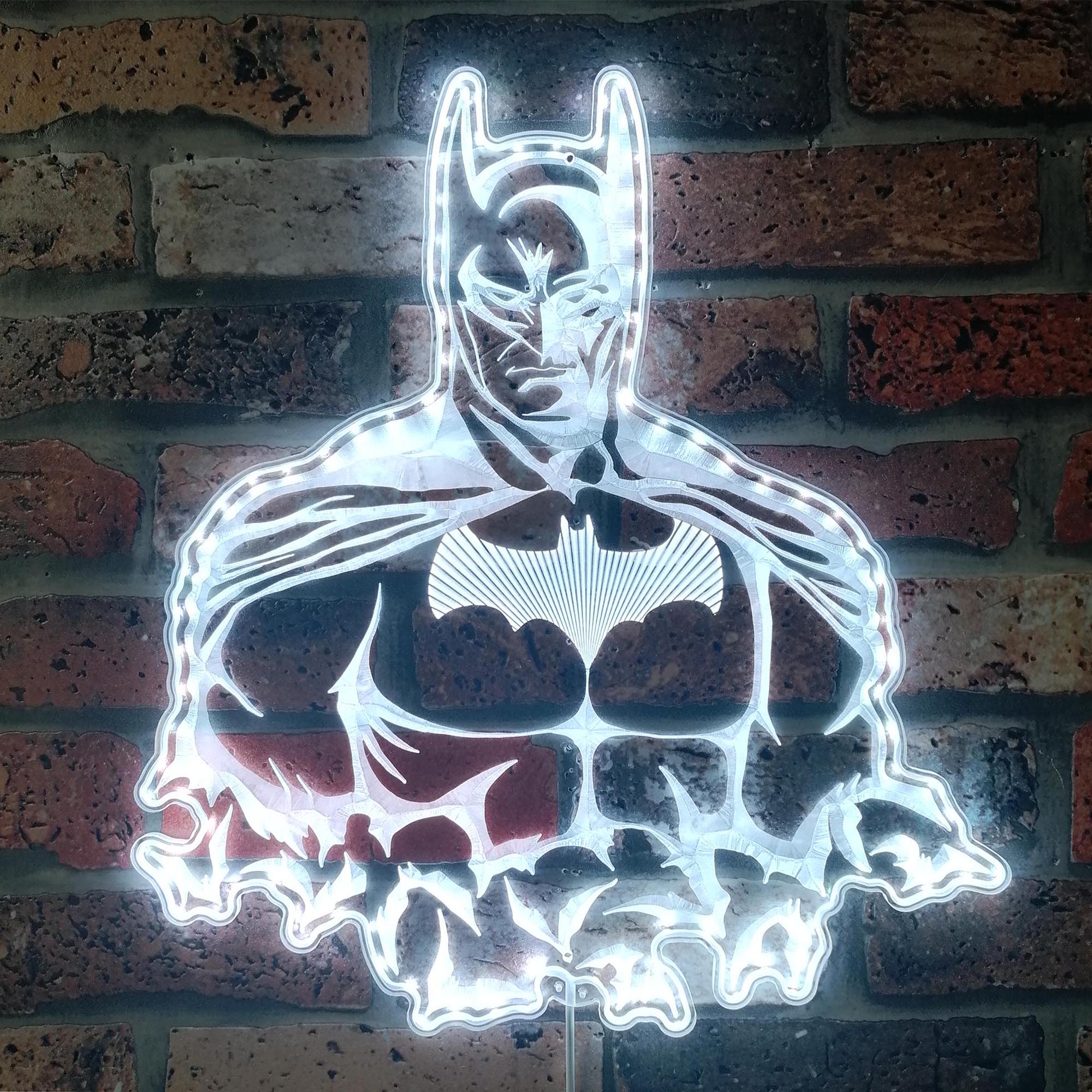 Batman SuperHero DC Dynamic RGB Edge Lit LED Sign