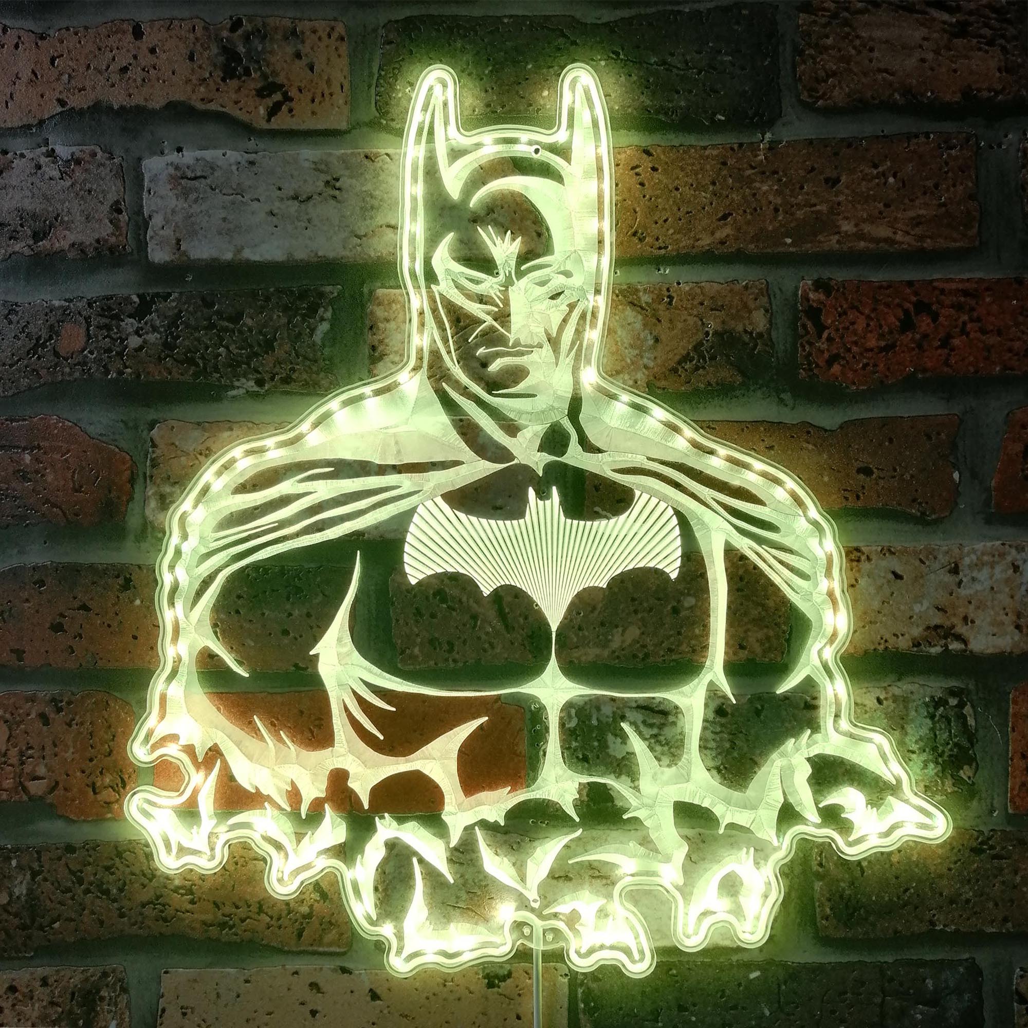 Batman SuperHero DC Dynamic RGB Edge Lit LED Sign