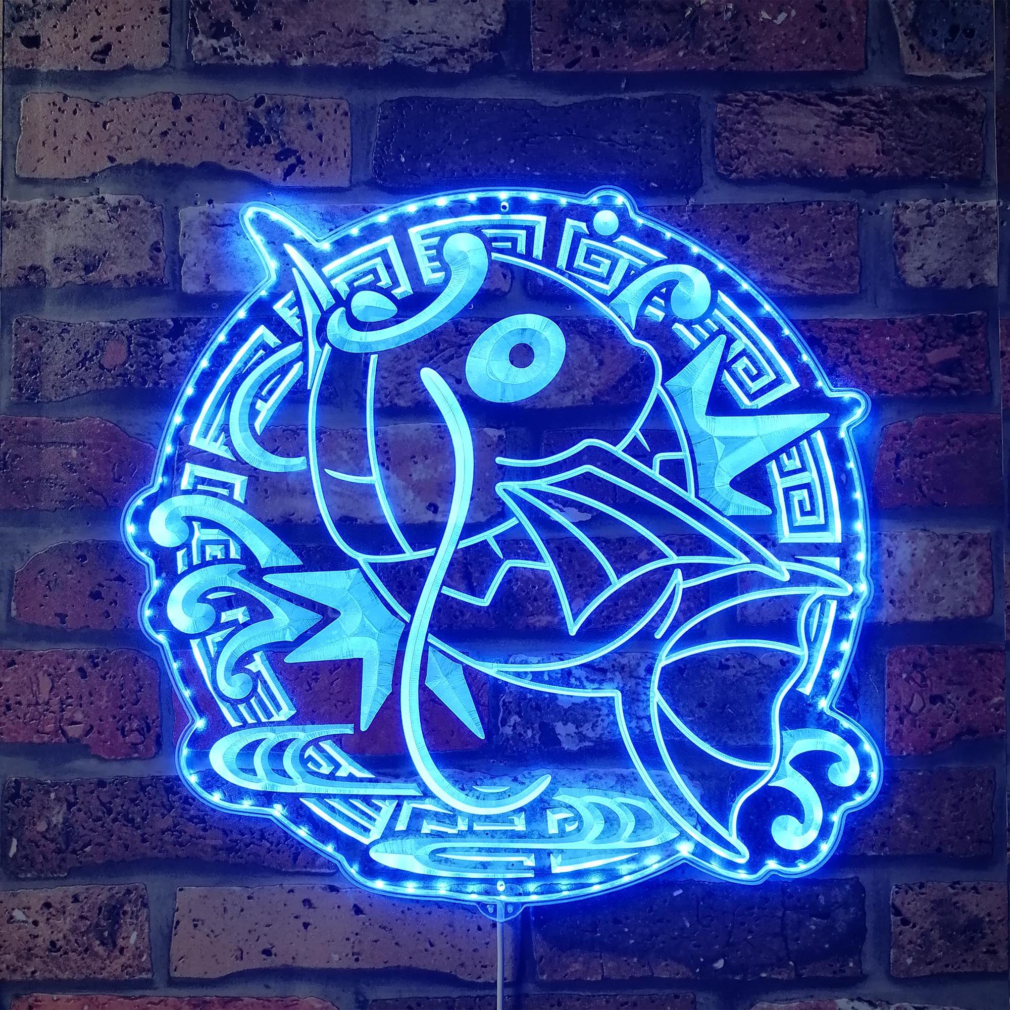 Magikarp Dynamic RGB Edge Lit LED Sign