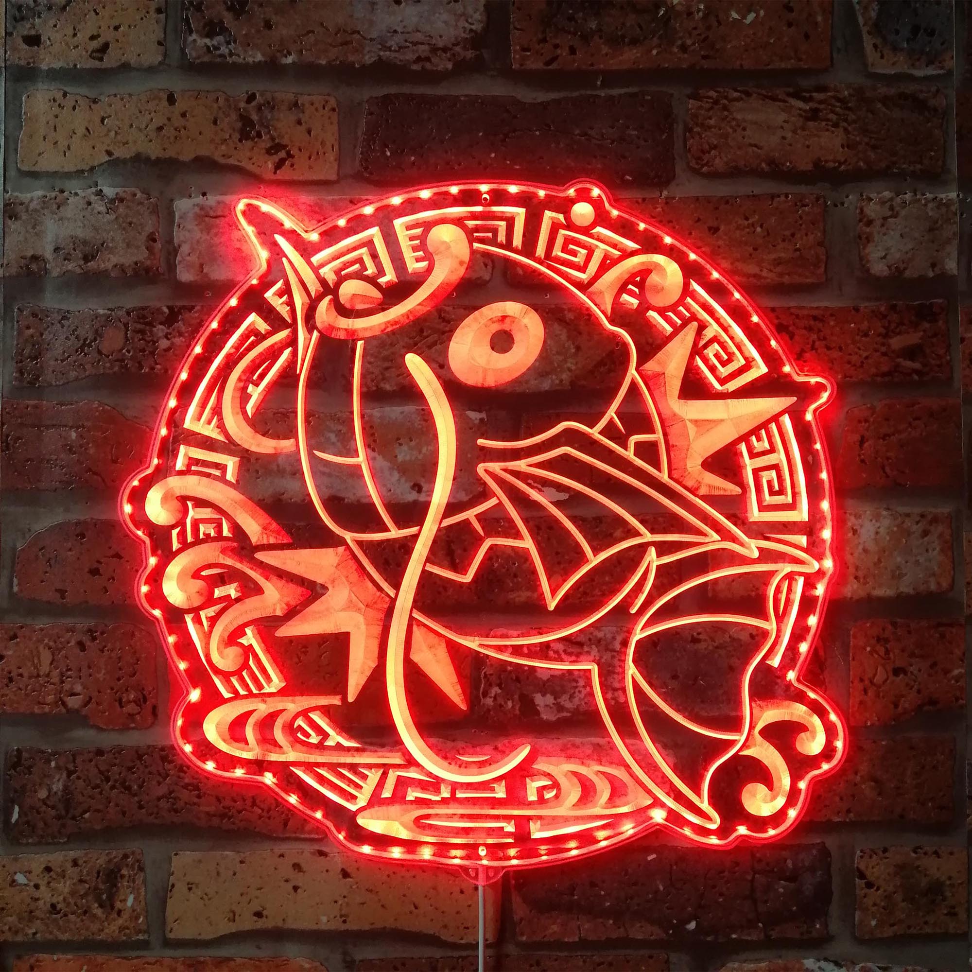 Magikarp Dynamic RGB Edge Lit LED Sign