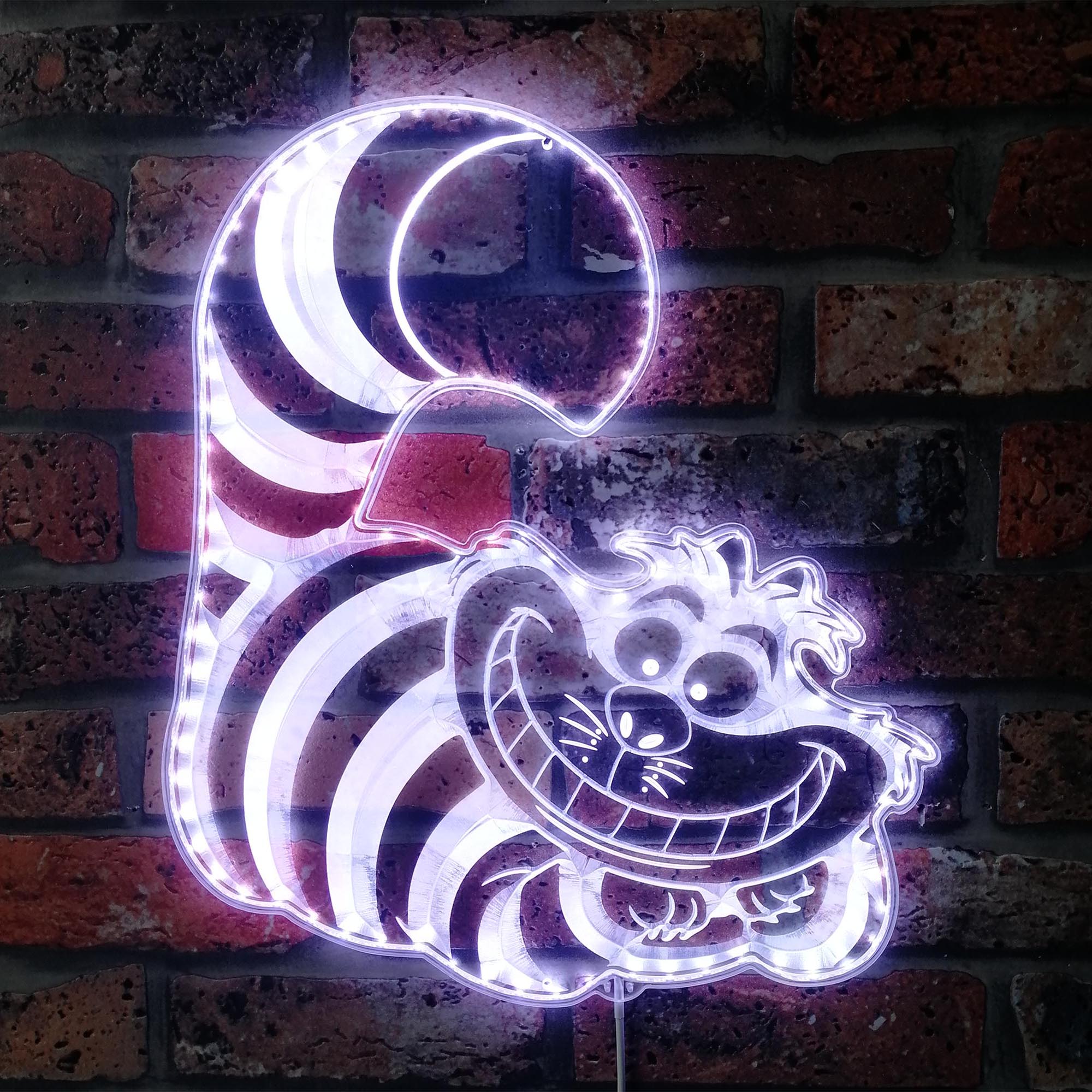 Cheshire Cat Dynamic RGB Edge Lit LED Sign