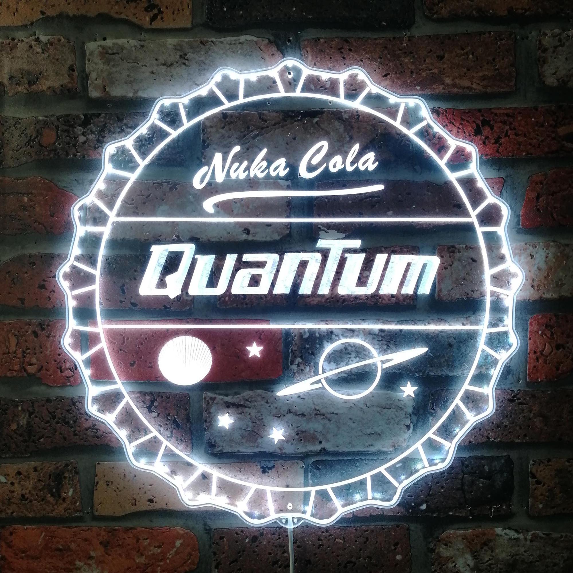 Nuka Cola Quantum Dynamic RGB Edge Lit LED Sign