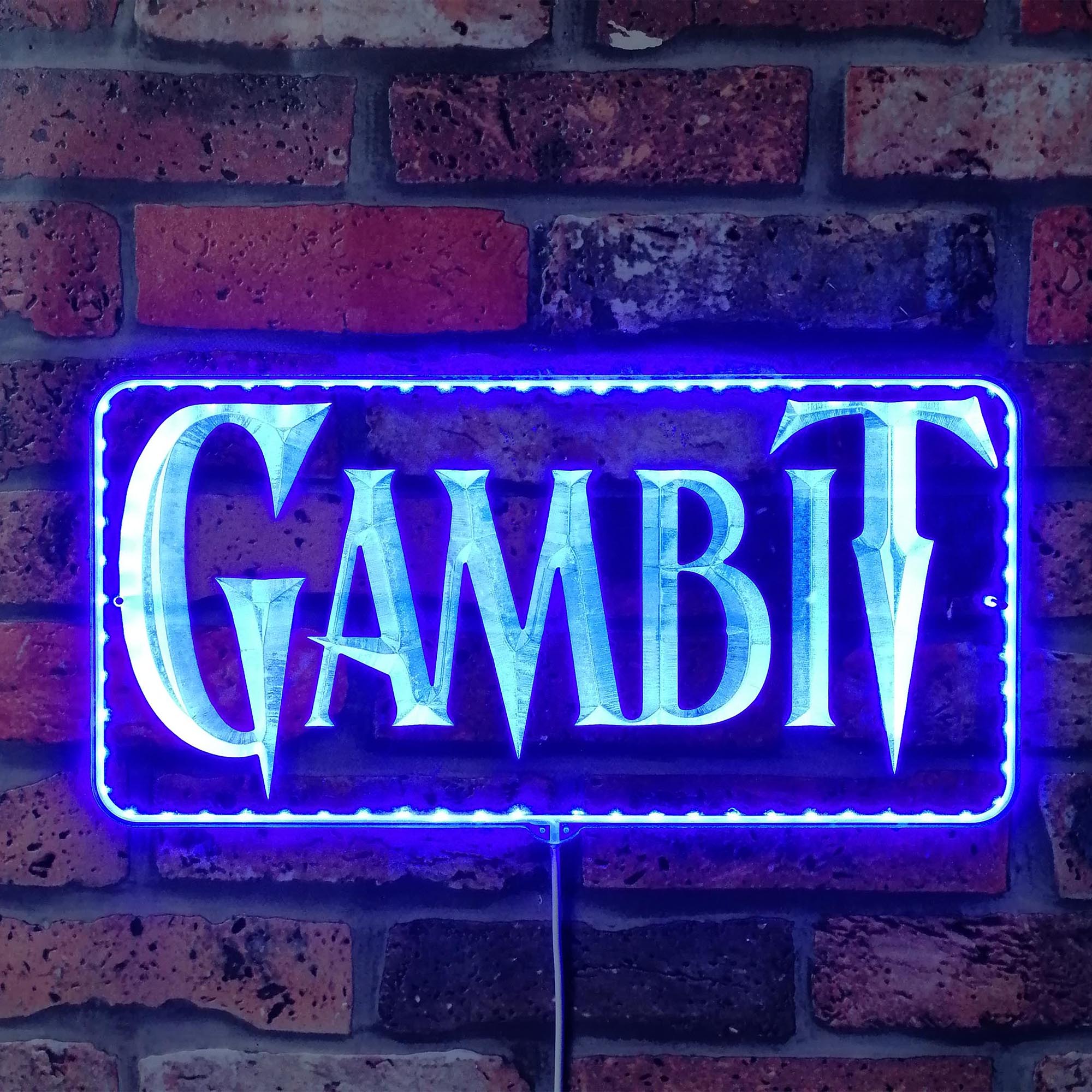 Gambit Dynamic RGB Edge Lit LED Sign