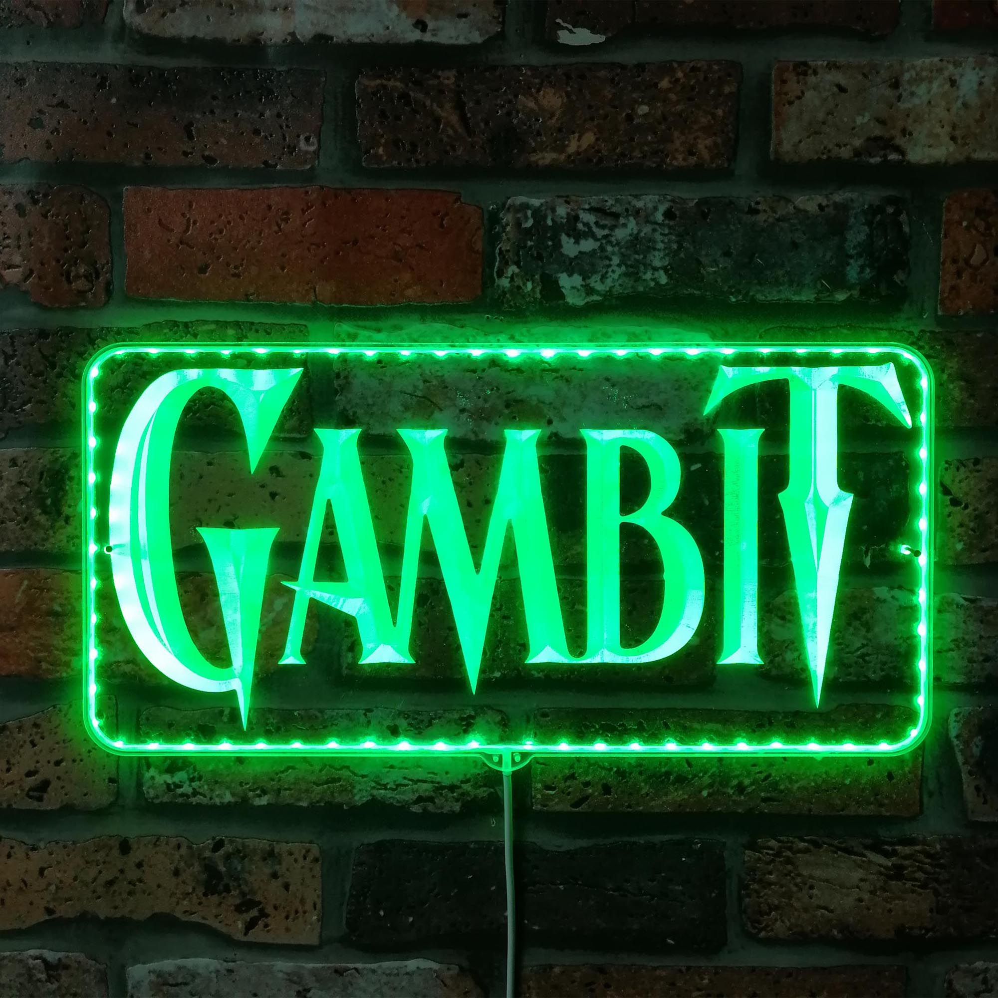 Gambit Dynamic RGB Edge Lit LED Sign