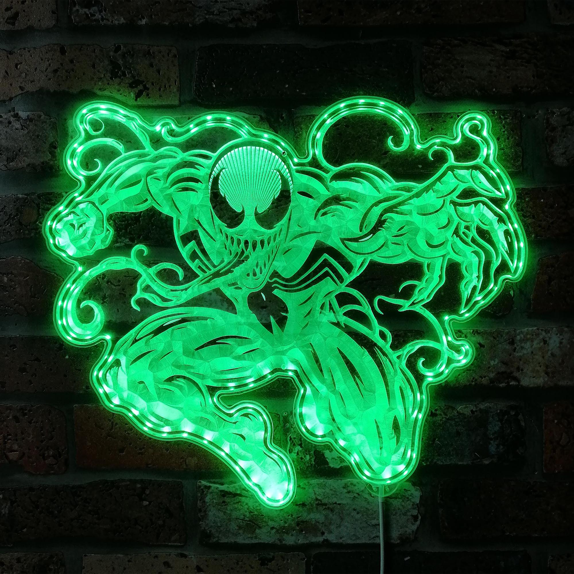 Venom Marvels Dynamic RGB Edge Lit LED Sign