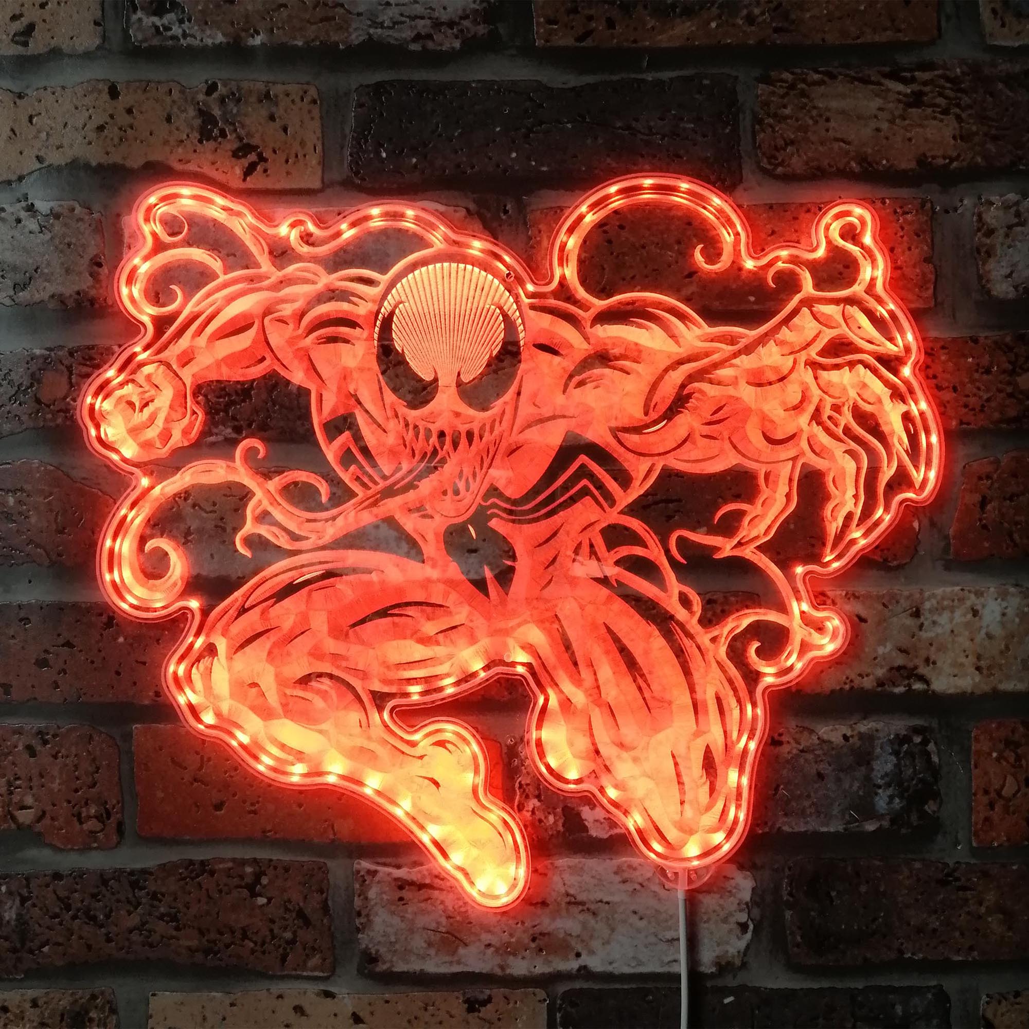 Venom Marvels Dynamic RGB Edge Lit LED Sign