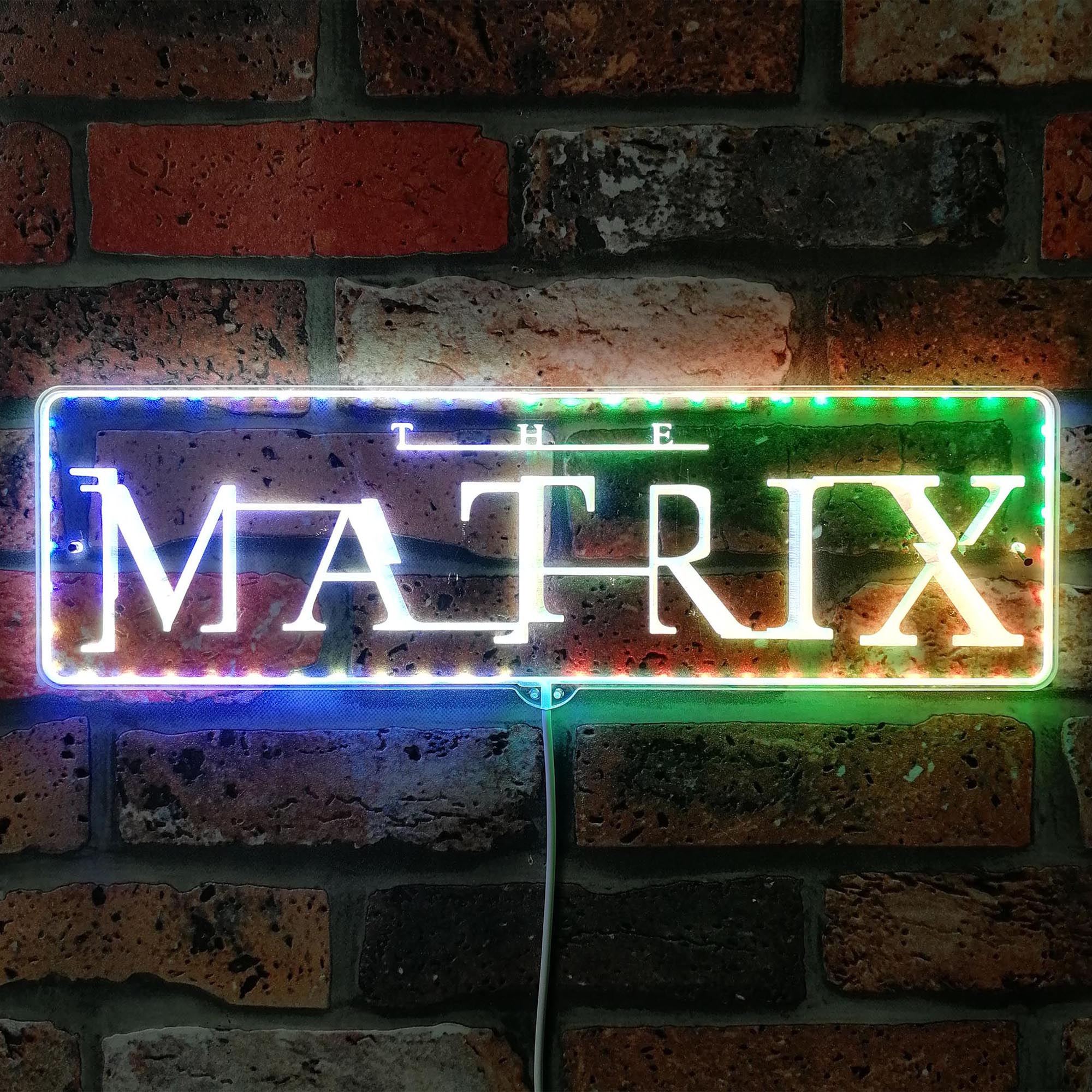 Matrix Dynamic RGB Edge Lit LED Sign