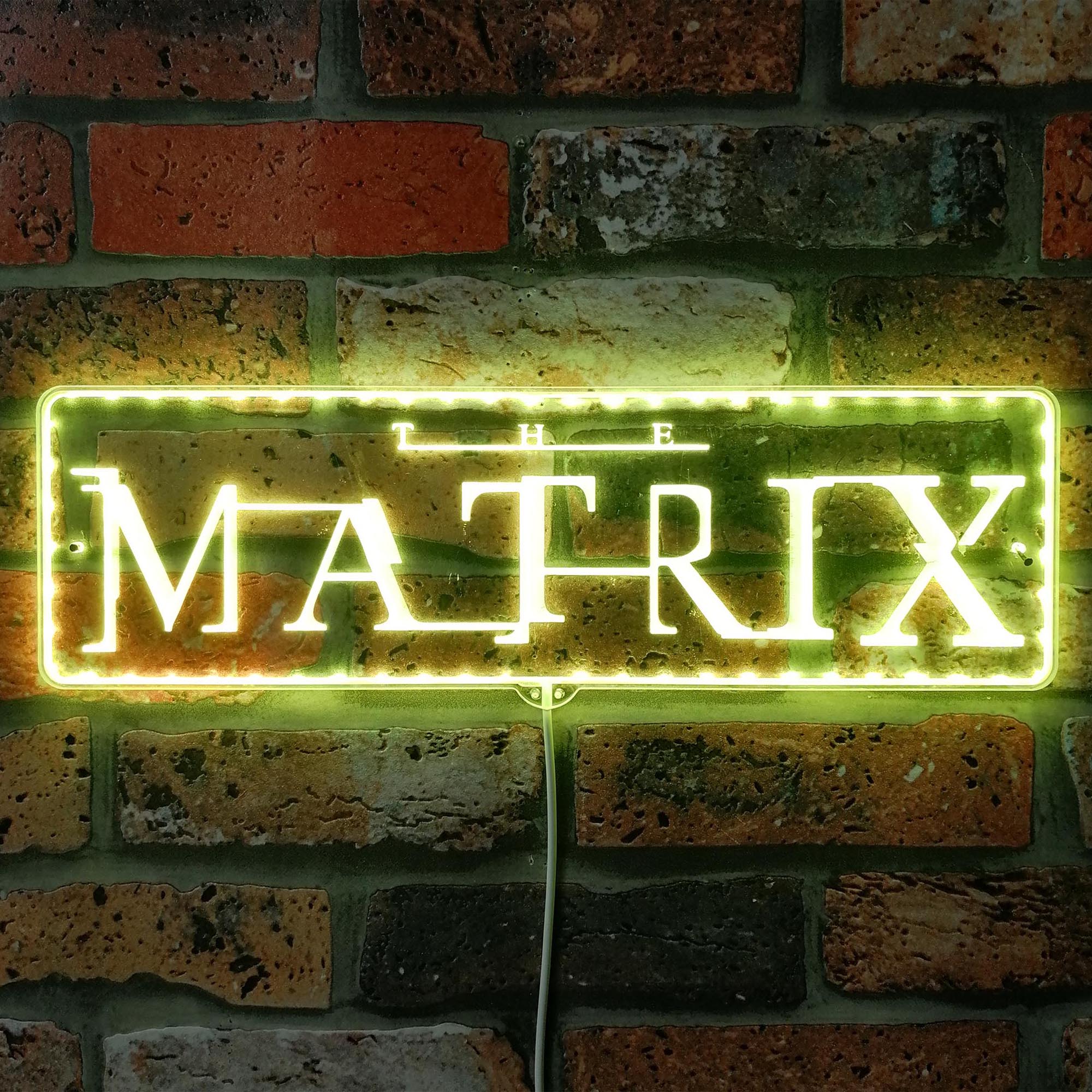 Matrix Dynamic RGB Edge Lit LED Sign