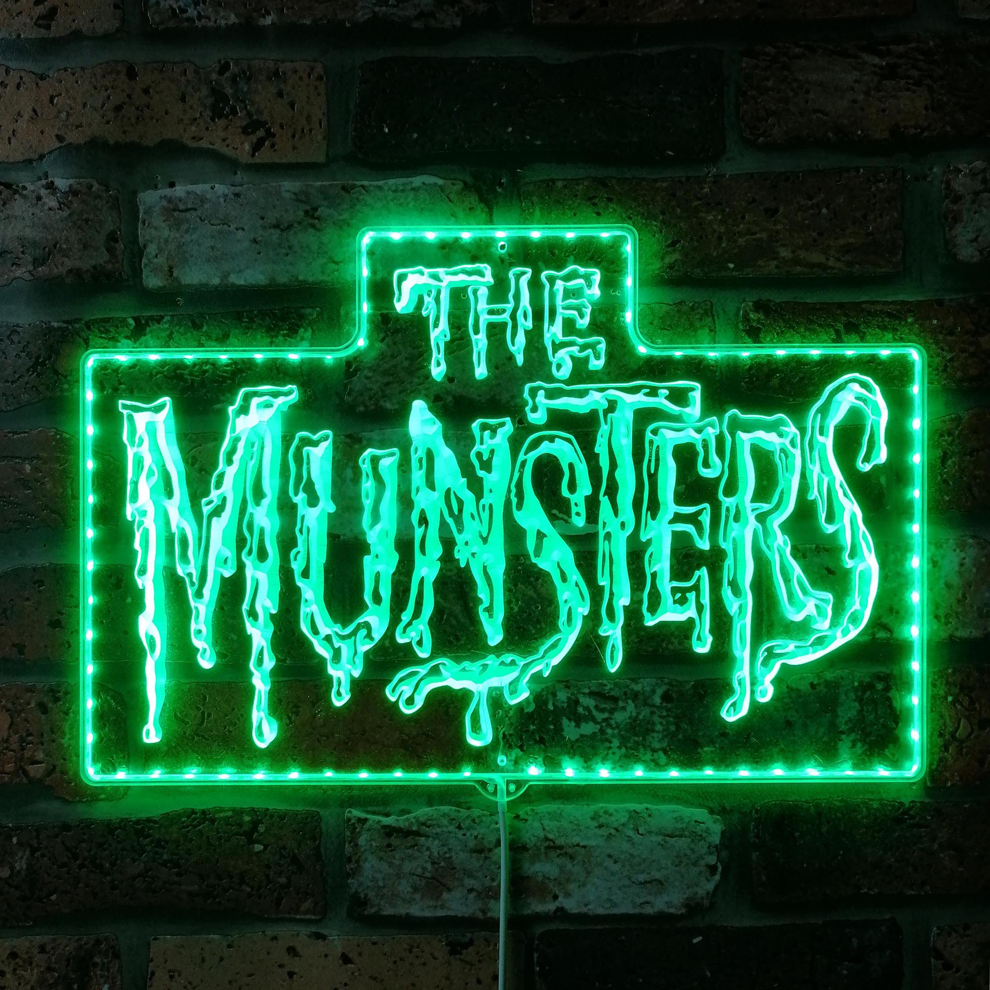 The Munsters Dynamic RGB Edge Lit LED Sign