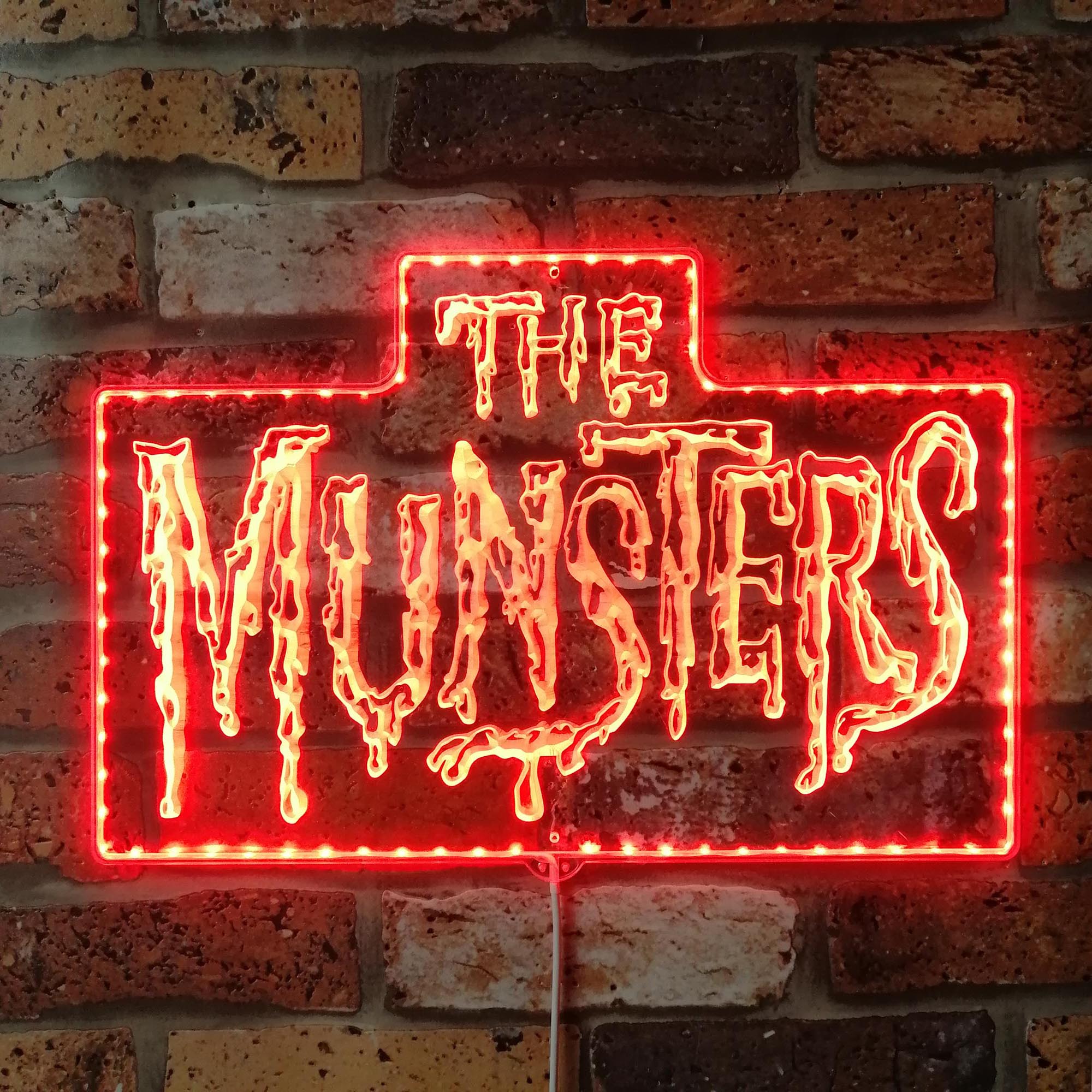 The Munsters Dynamic RGB Edge Lit LED Sign