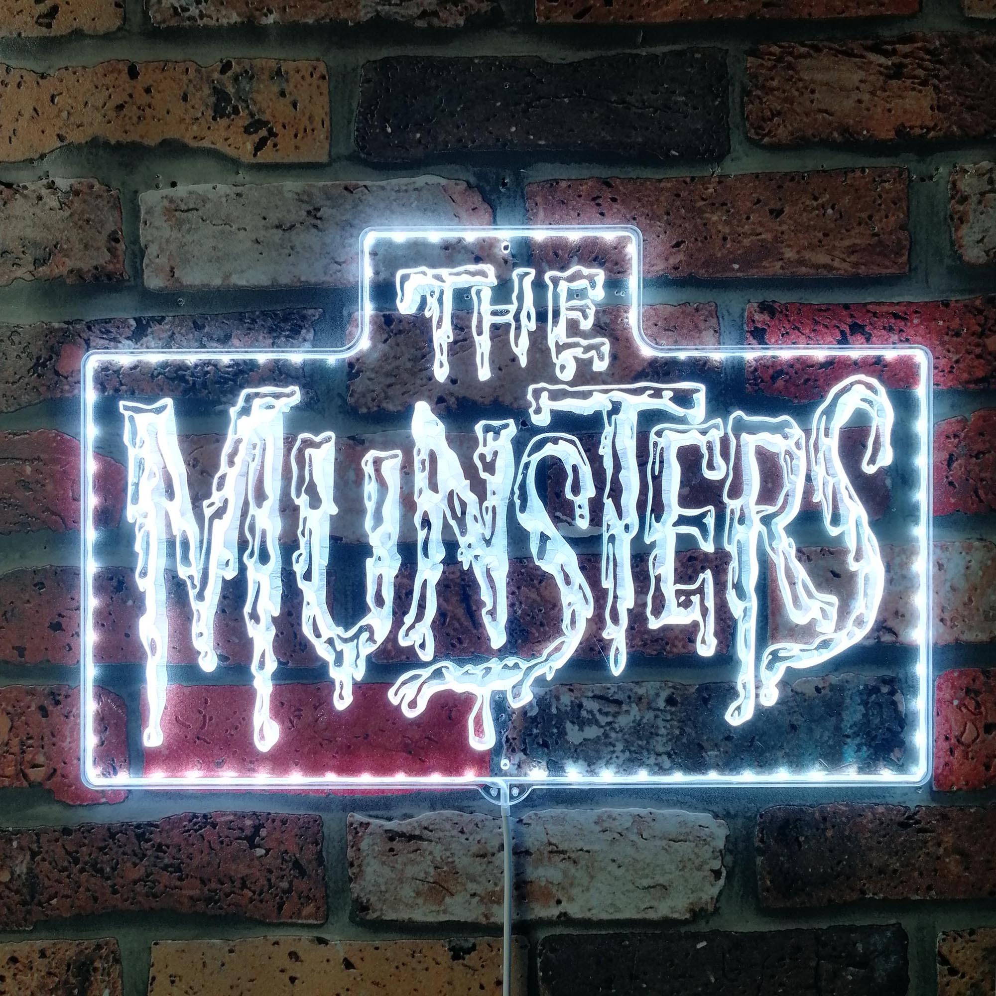 The Munsters Dynamic RGB Edge Lit LED Sign