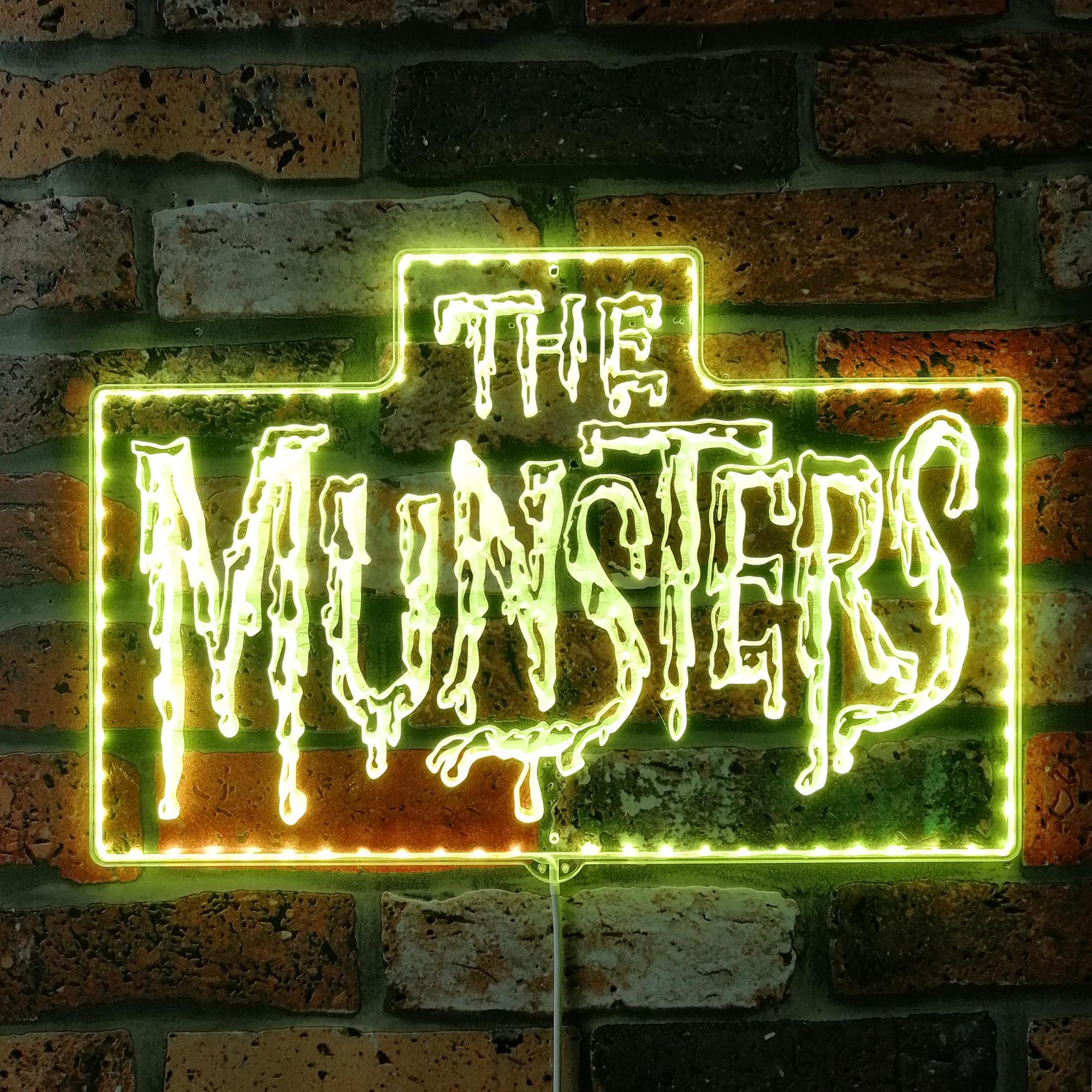 The Munsters Dynamic RGB Edge Lit LED Sign