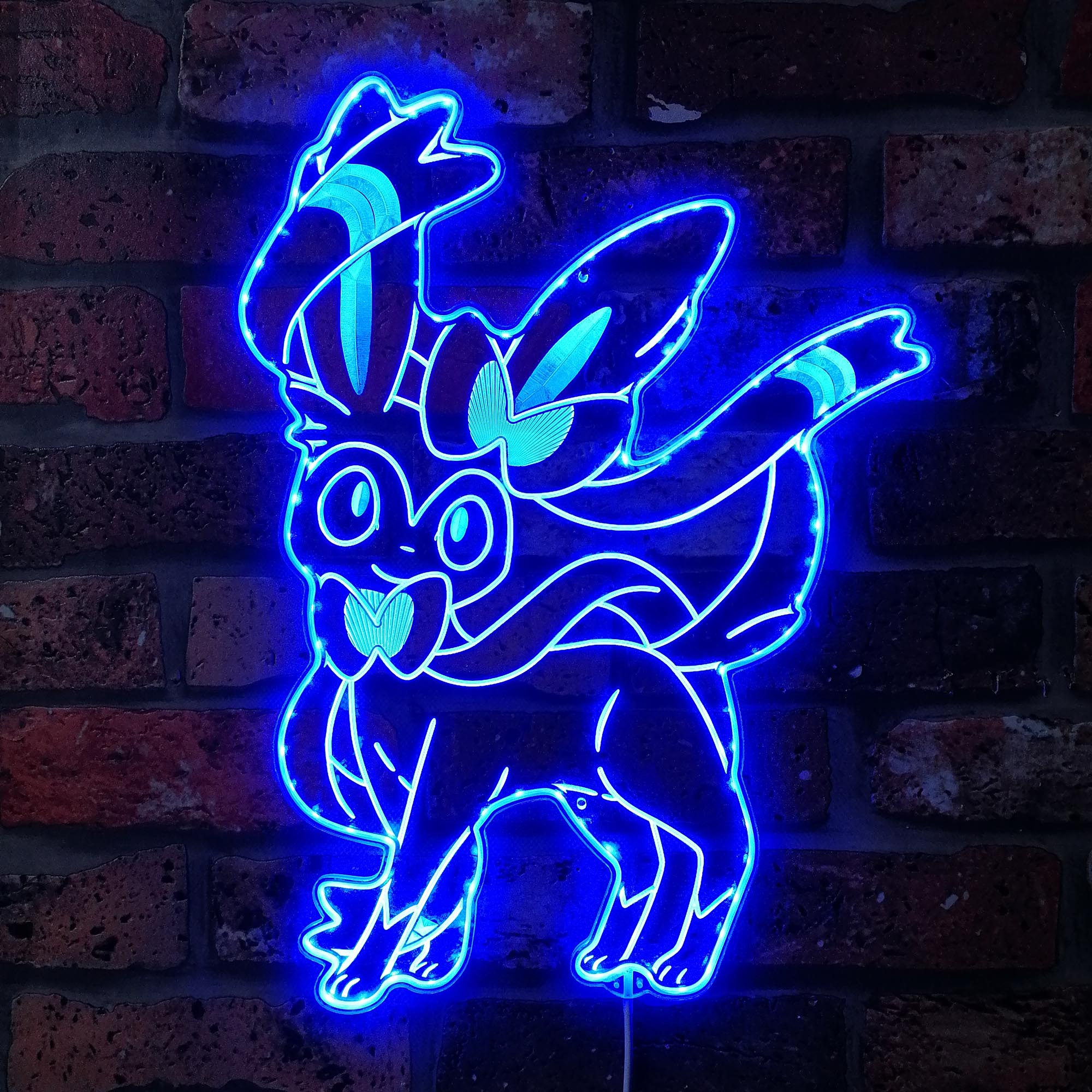 Sylveon Dynamic RGB Edge Lit LED Sign