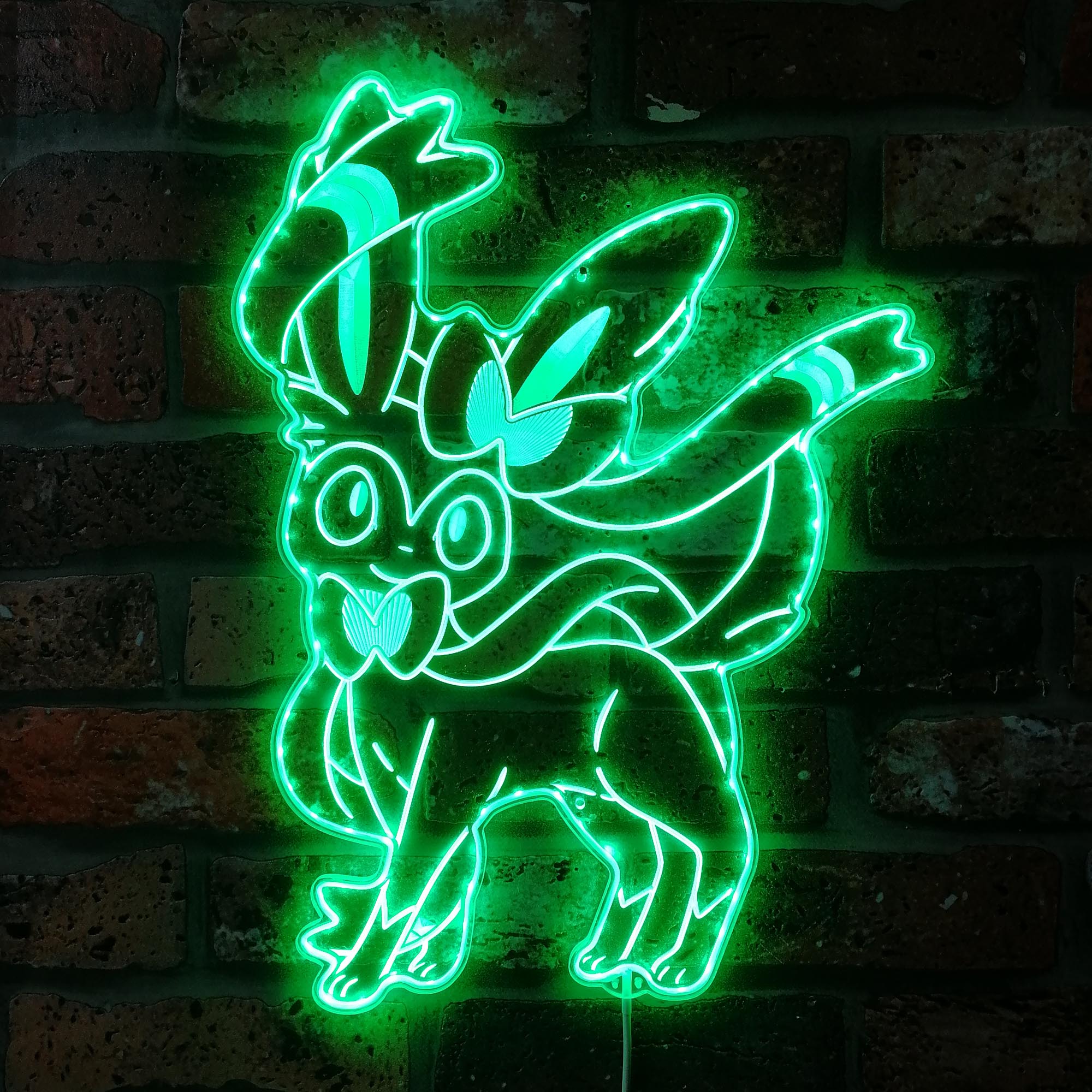 Sylveon Dynamic RGB Edge Lit LED Sign