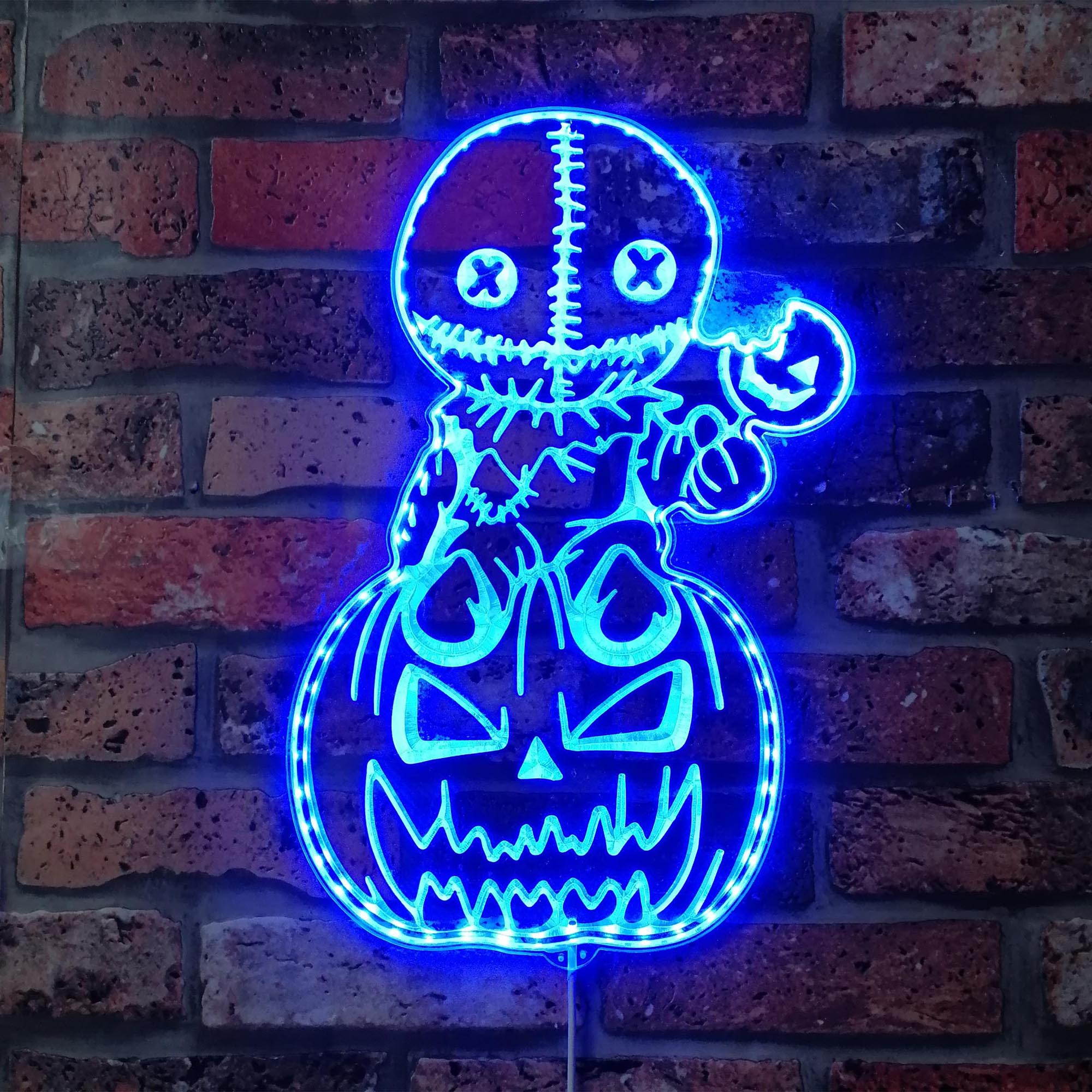 Spirit Halloween Sam Dynamic RGB Edge Lit LED Sign