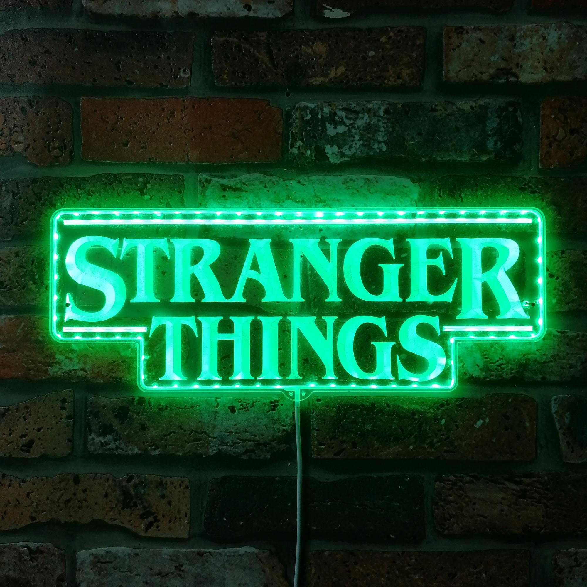 Stranger Things Home Theater Light RGB Edge Lit LED Sign