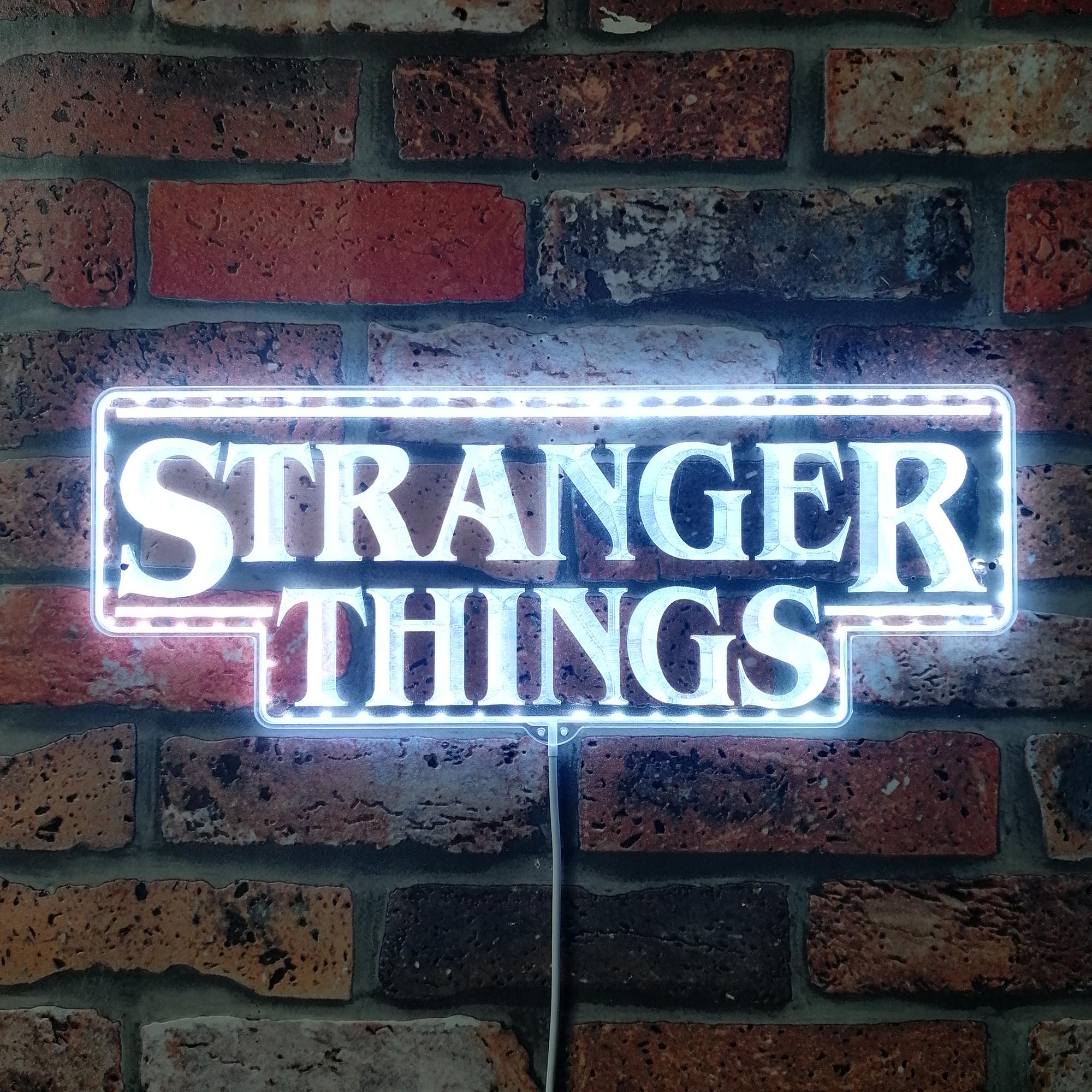 Stranger Things Home Theater Light RGB Edge Lit LED Sign