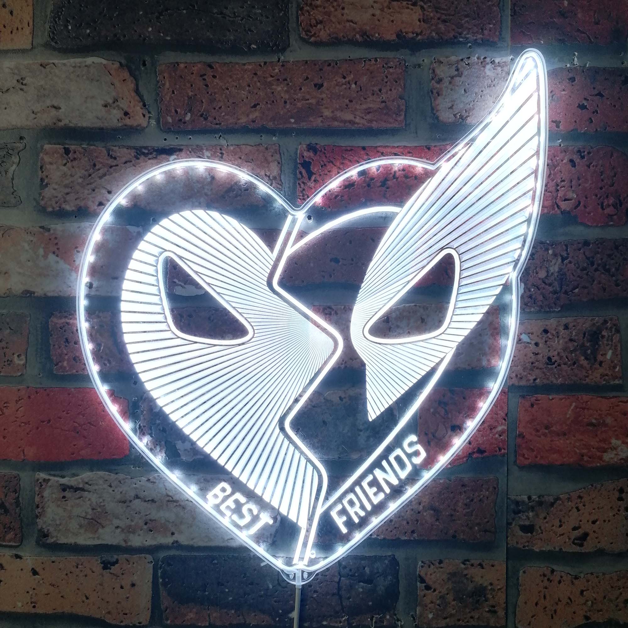 Deadpool & Wolverine Dynamic RGB Edge Lit LED Sign