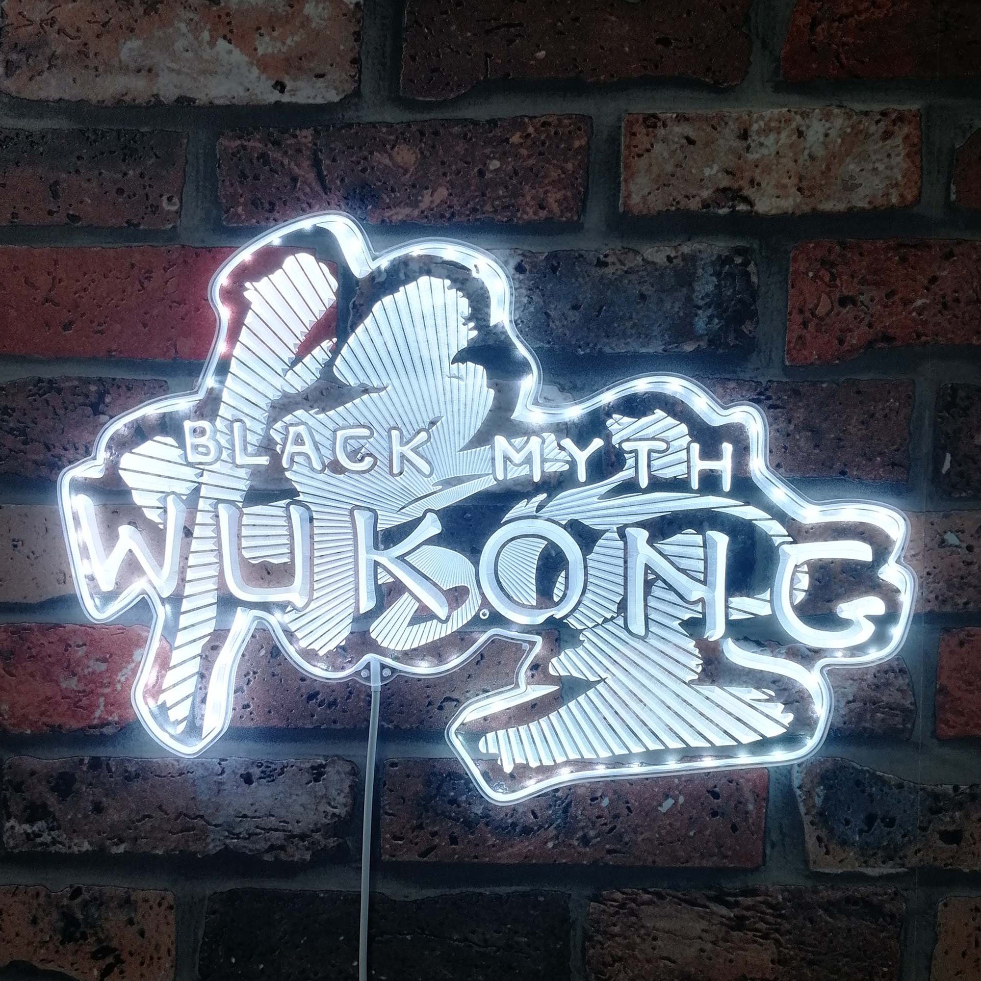 Black Myth Wukong Dynamic RGB Edge Lit LED Sign