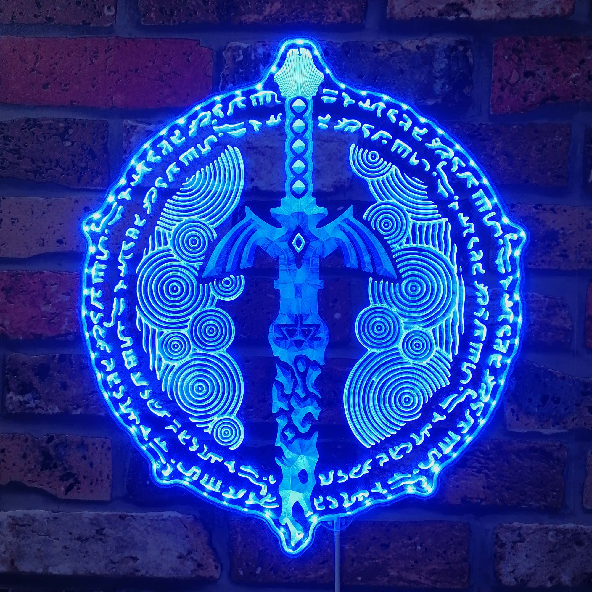 Legend of Zelda Sword Dynamic RGB Edge Lit LED Sign