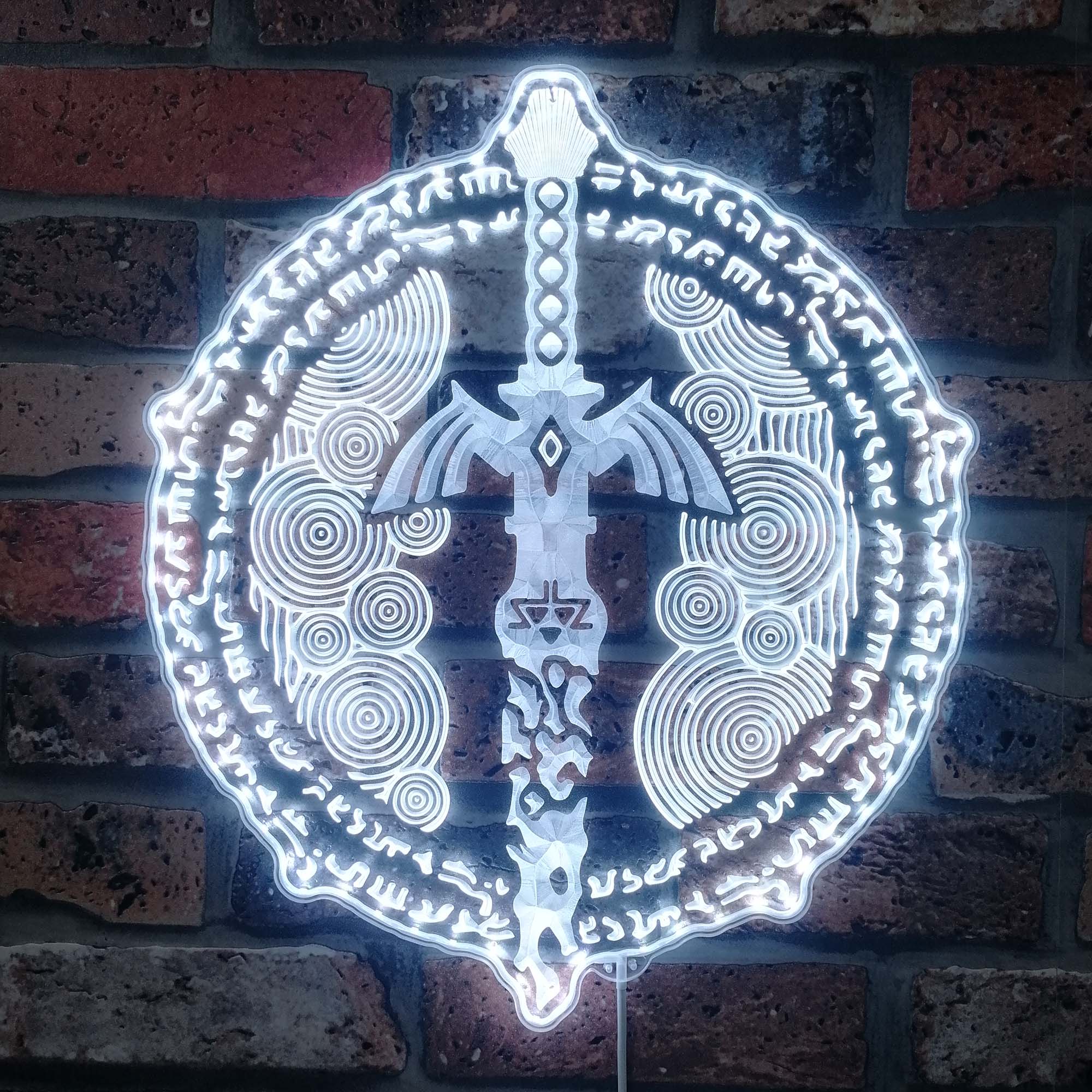 Legend of Zelda Sword Dynamic RGB Edge Lit LED Sign