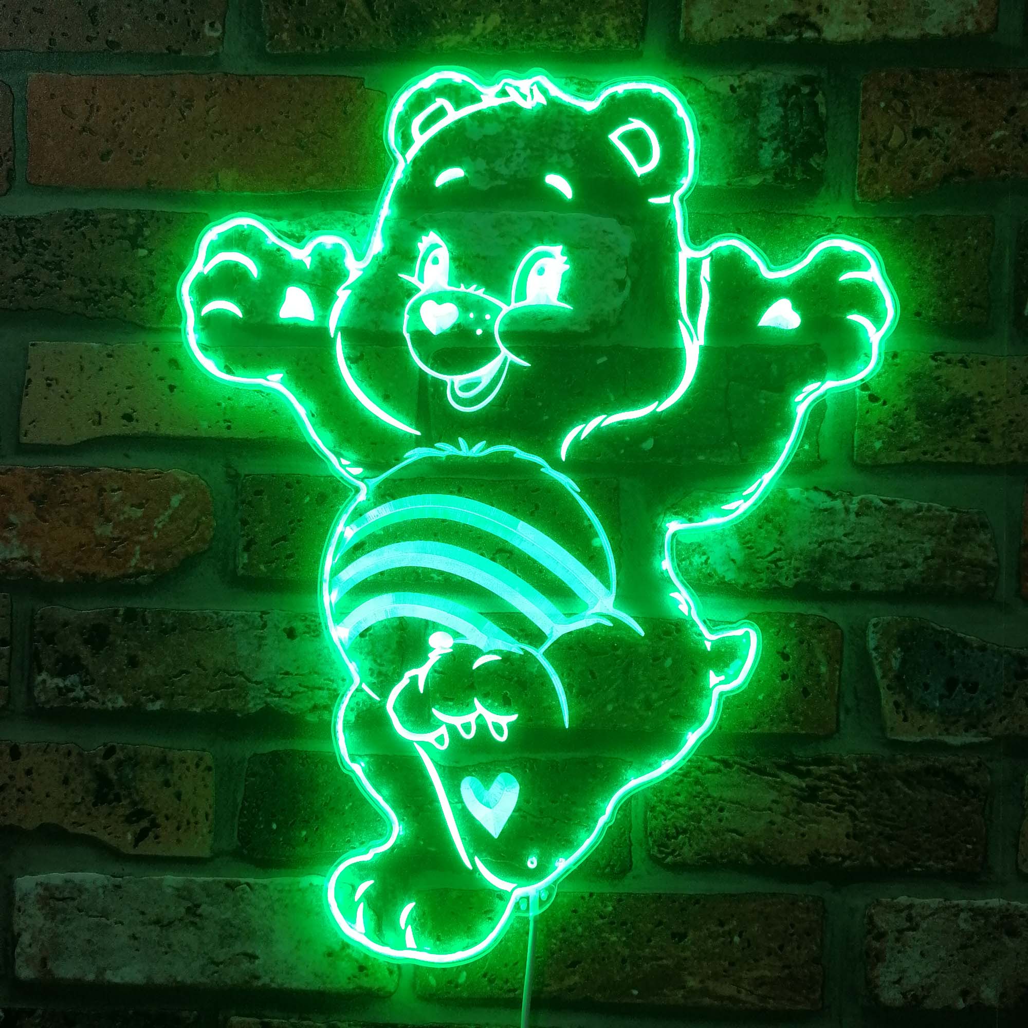 Care Bears Dynamic RGB Edge Lit LED Sign