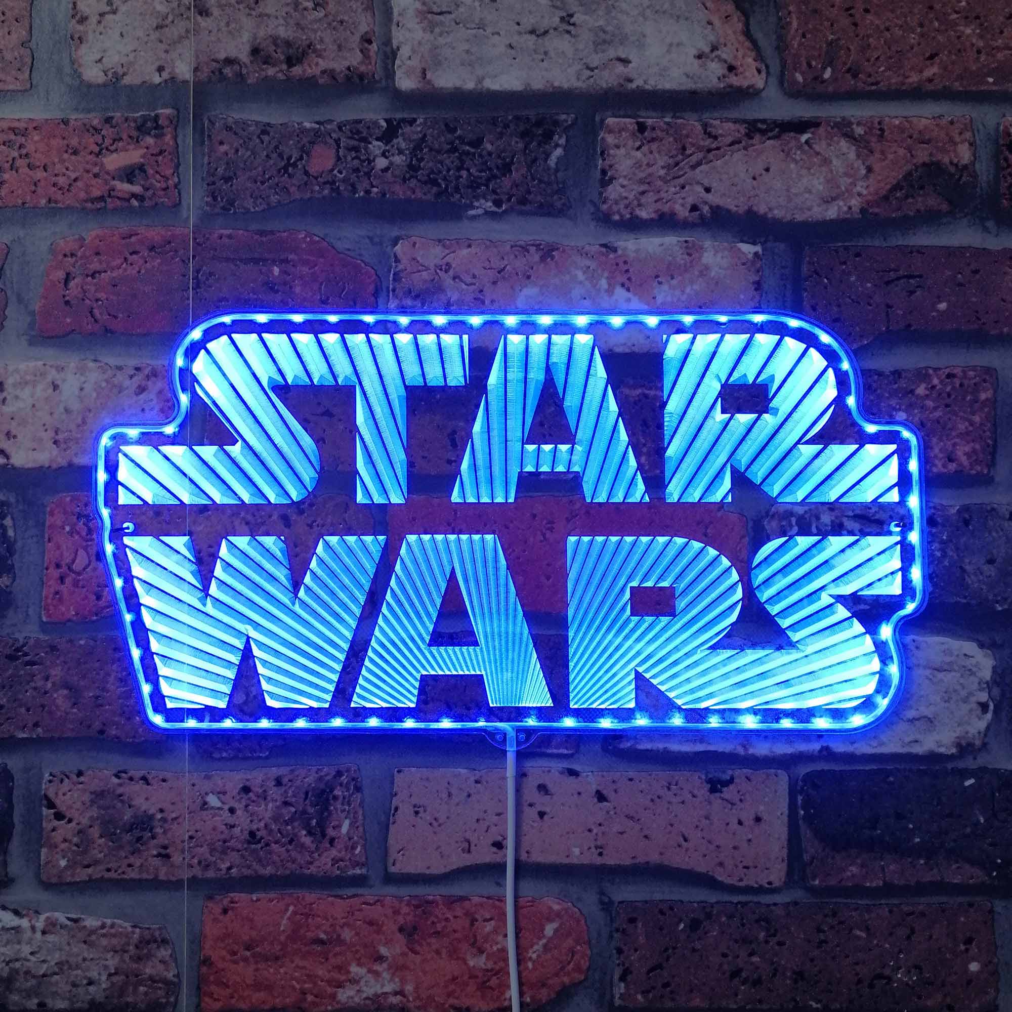 Star Wars Dynamic RGB Edge Lit LED Sign