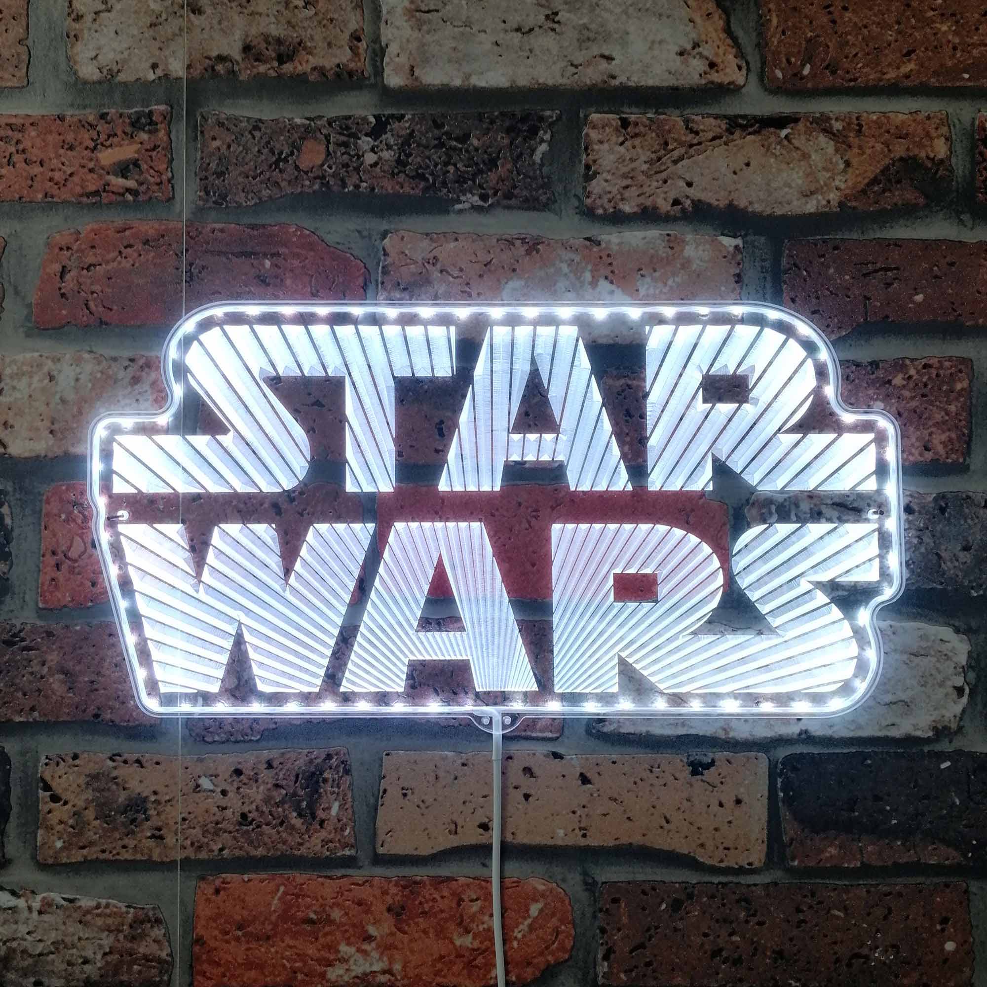 Star Wars Dynamic RGB Edge Lit LED Sign