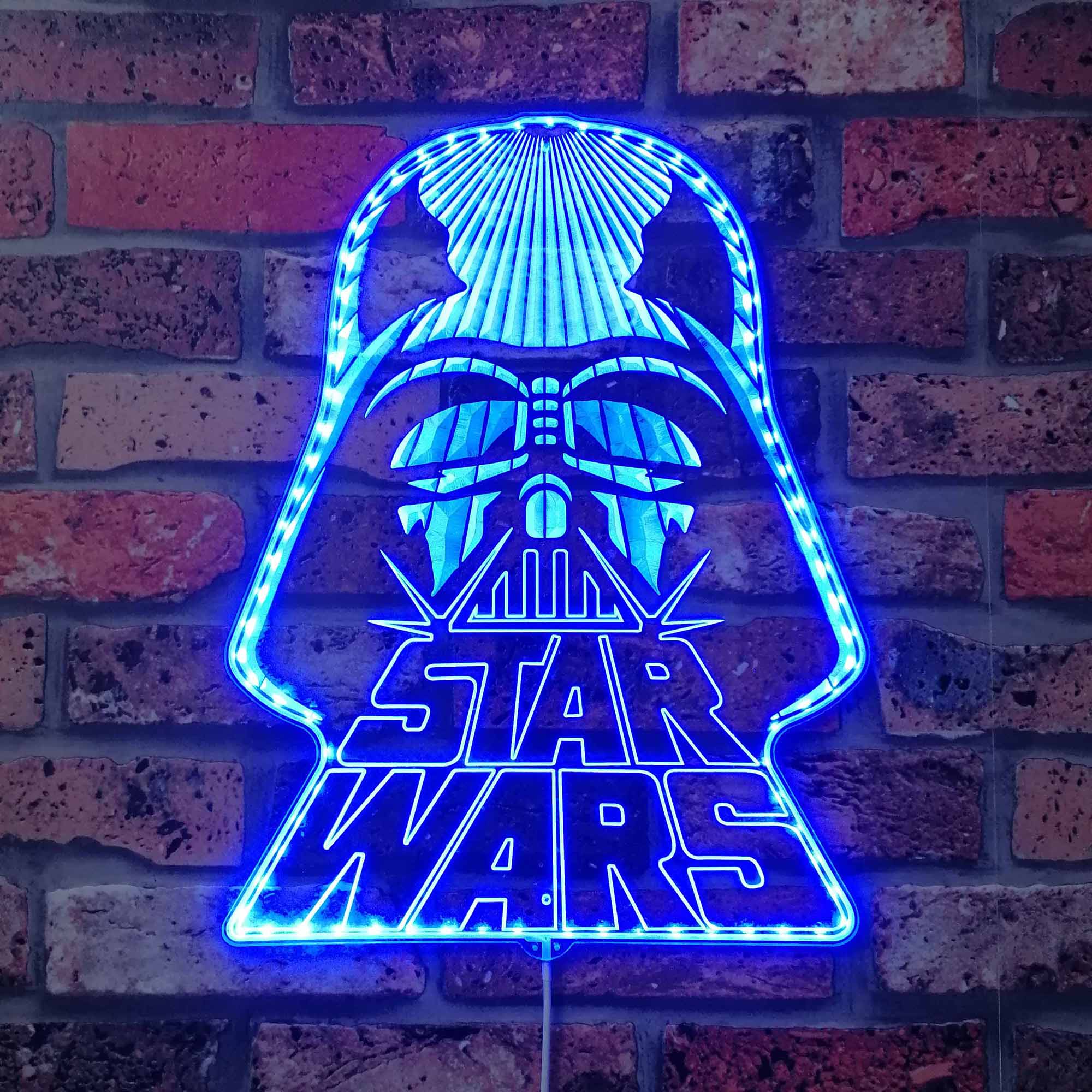 Star Wars Vader Dynamic RGB Edge Lit LED Sign