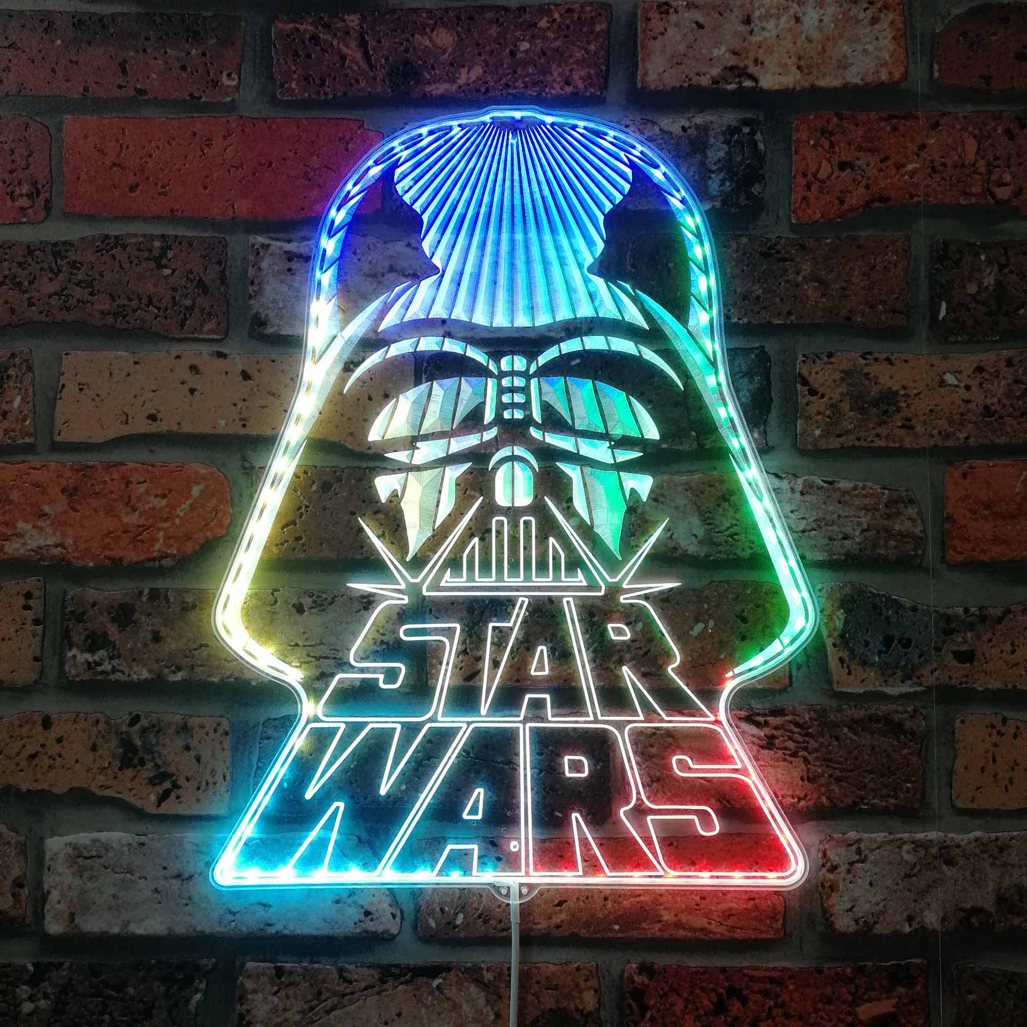 Star Wars Vader Dynamic RGB Edge Lit LED Sign