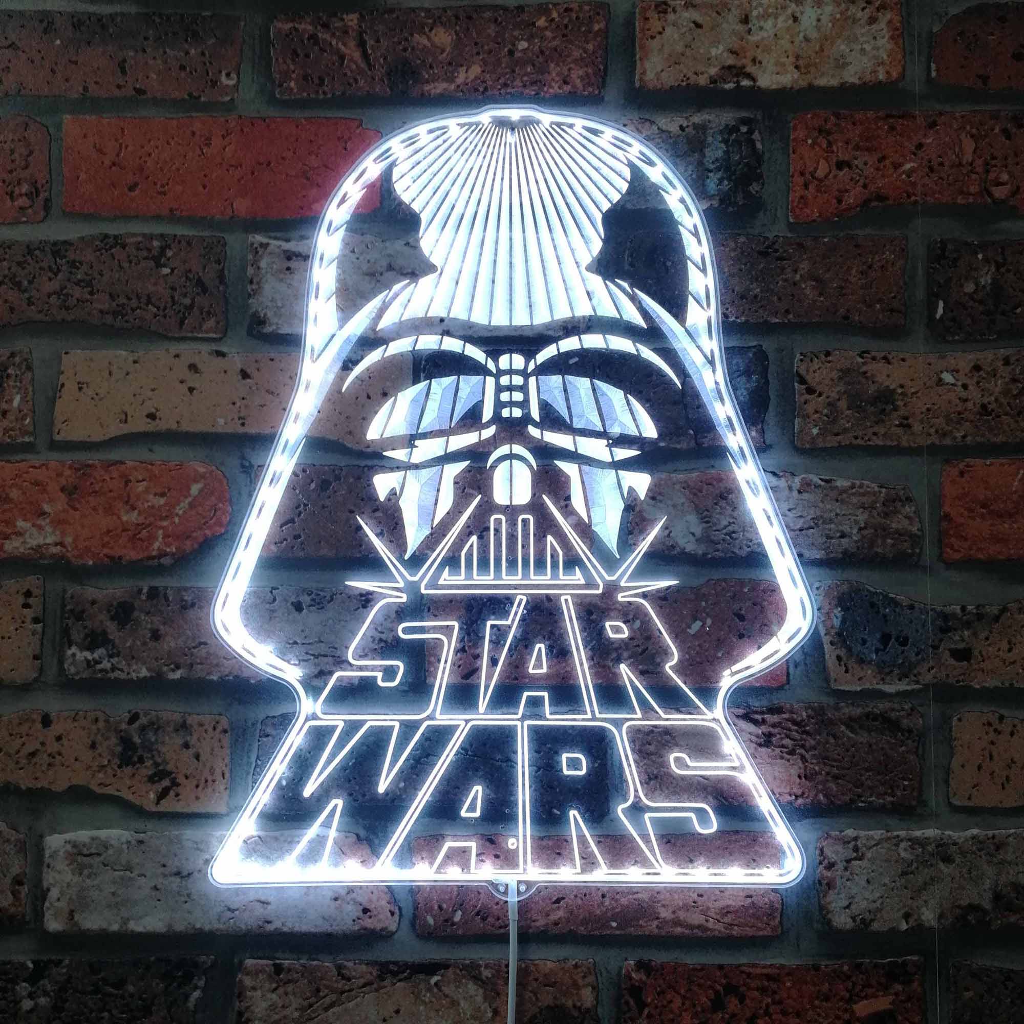 Star Wars Vader Dynamic RGB Edge Lit LED Sign