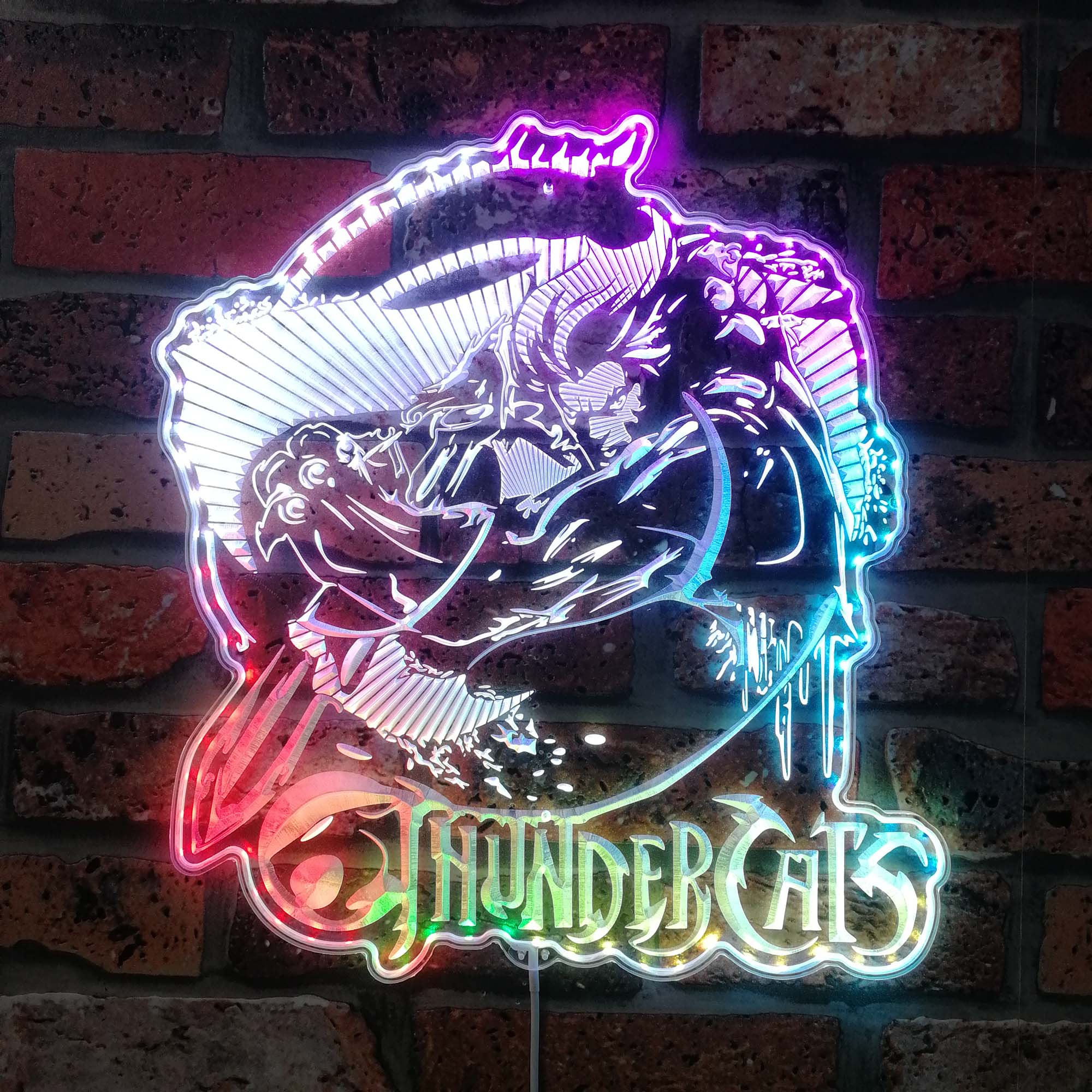 ThunderCats Dynamic RGB Edge Lit LED Sign