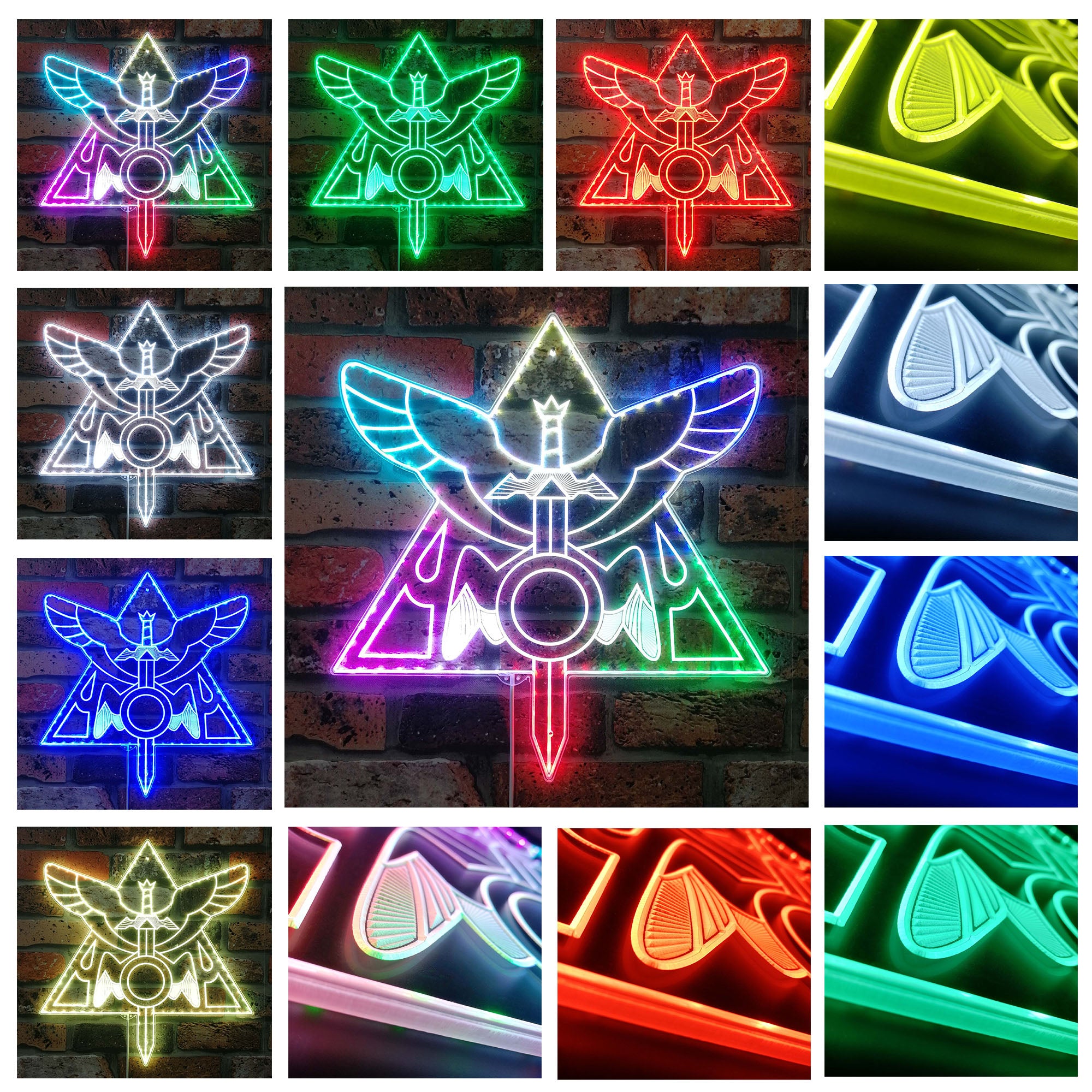 Owl House Emperor's Coven Neon LED Sign with Dynamic RGB Colors