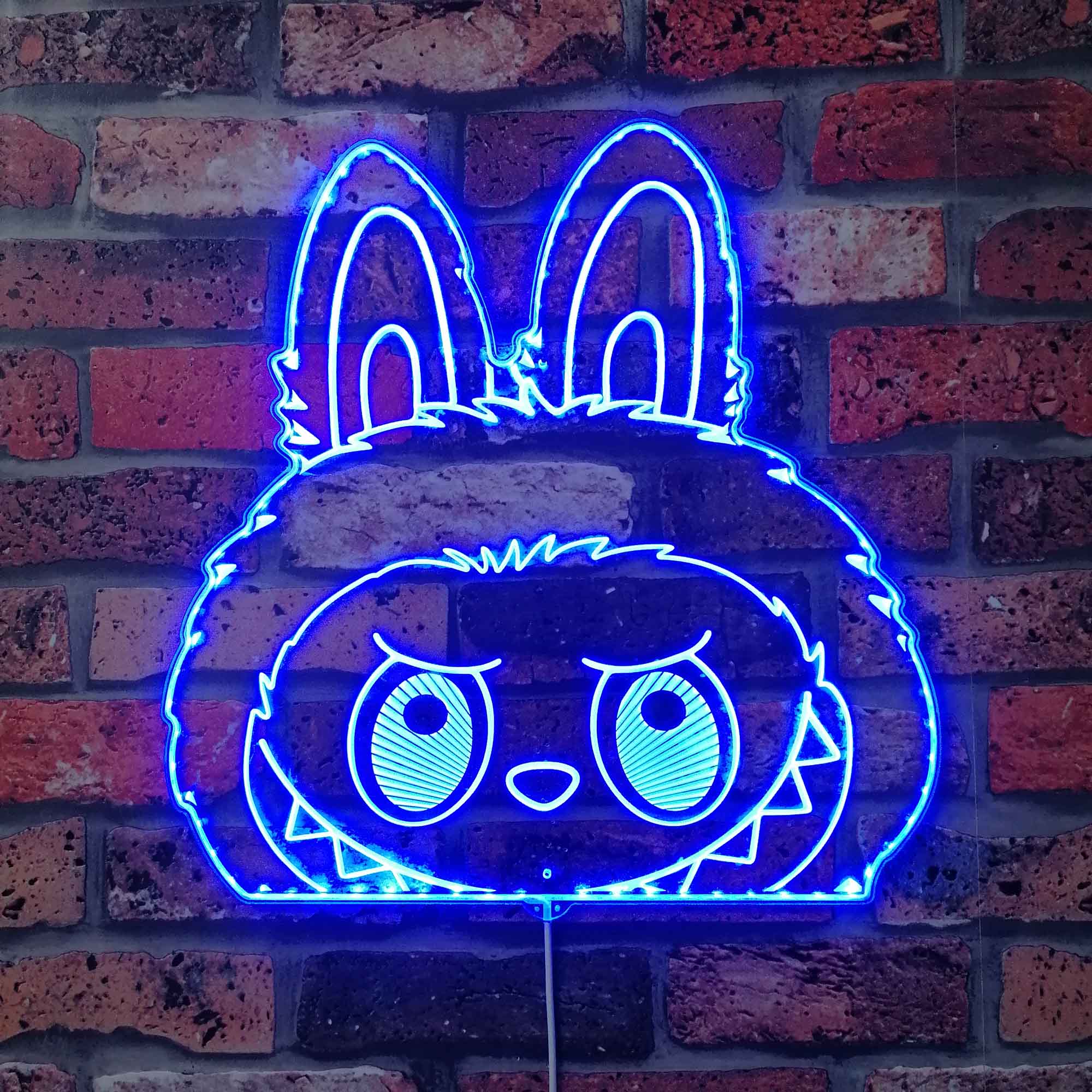 Labubu Neon LED Sign with Dynamic RGB Colors