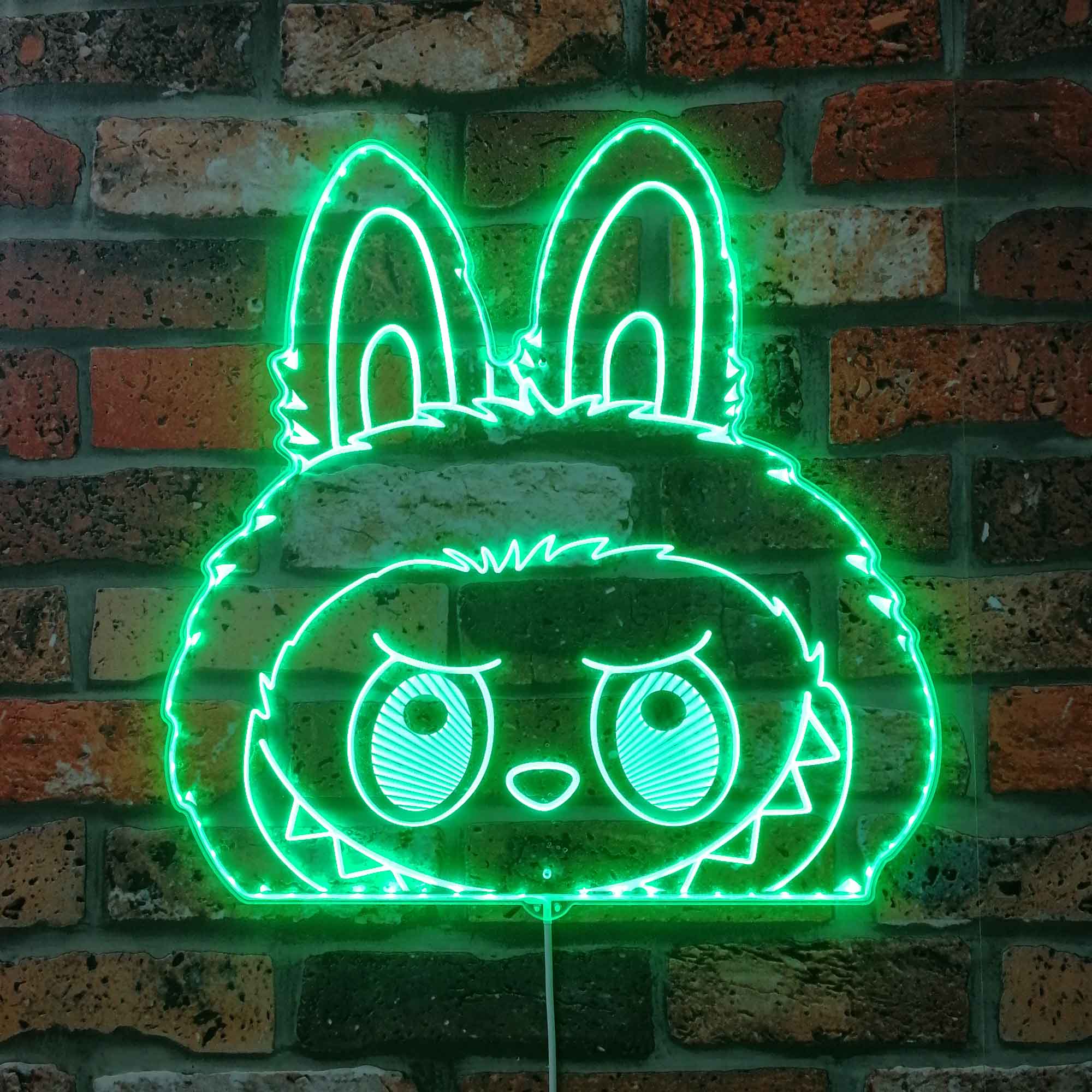 Labubu Neon LED Sign with Dynamic RGB Colors