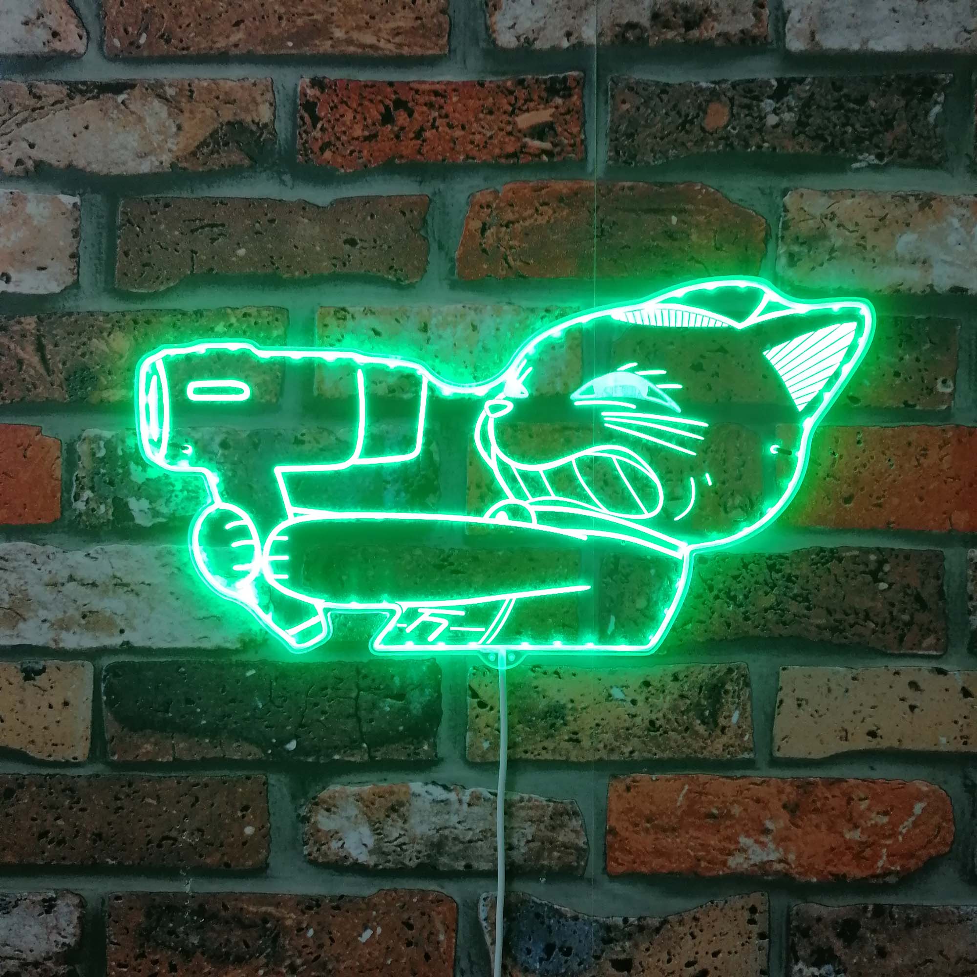 Dandadan Turbo Granny Neon Neon LED Sign with Dynamic RGB Colors