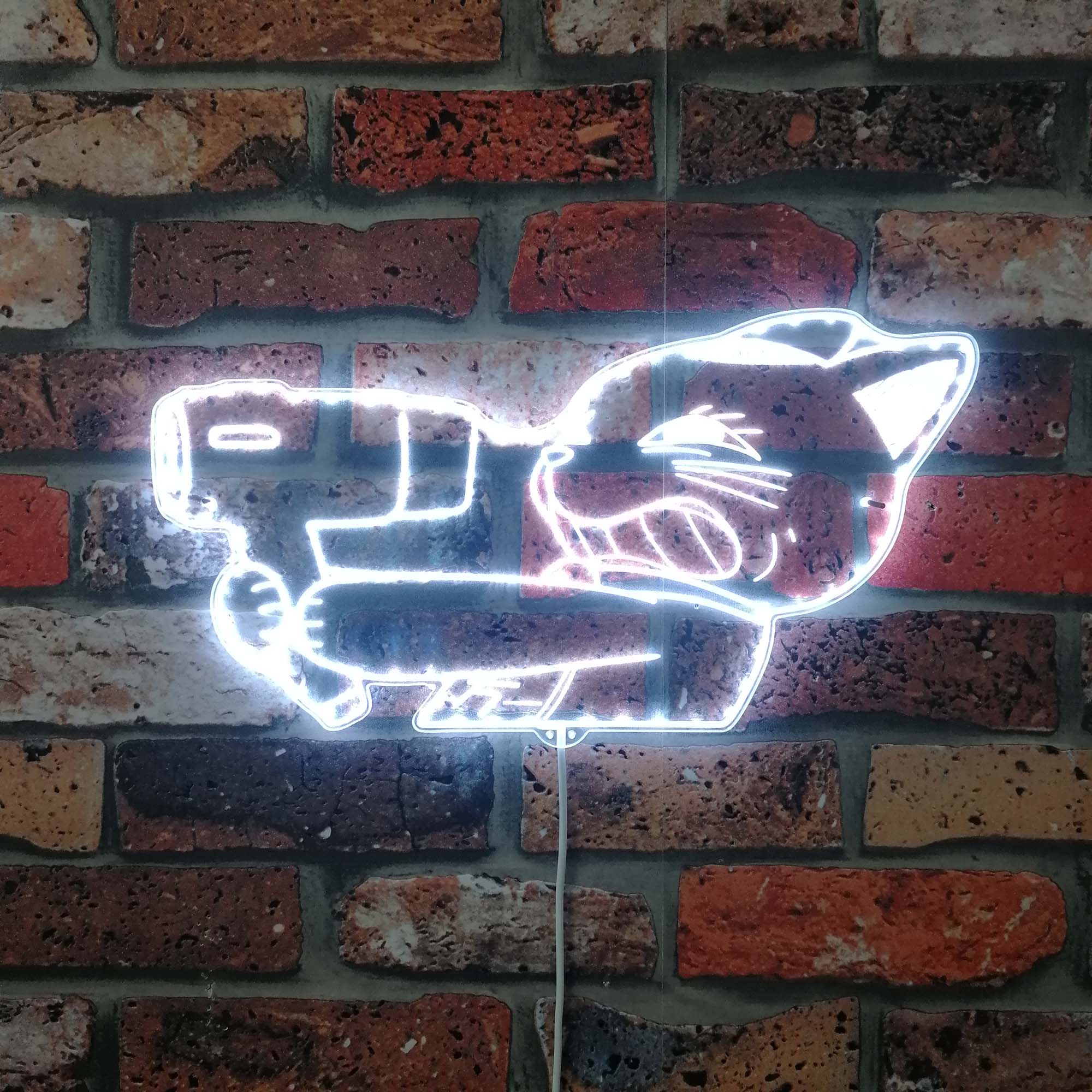 Dandadan Turbo Granny Neon Neon LED Sign with Dynamic RGB Colors