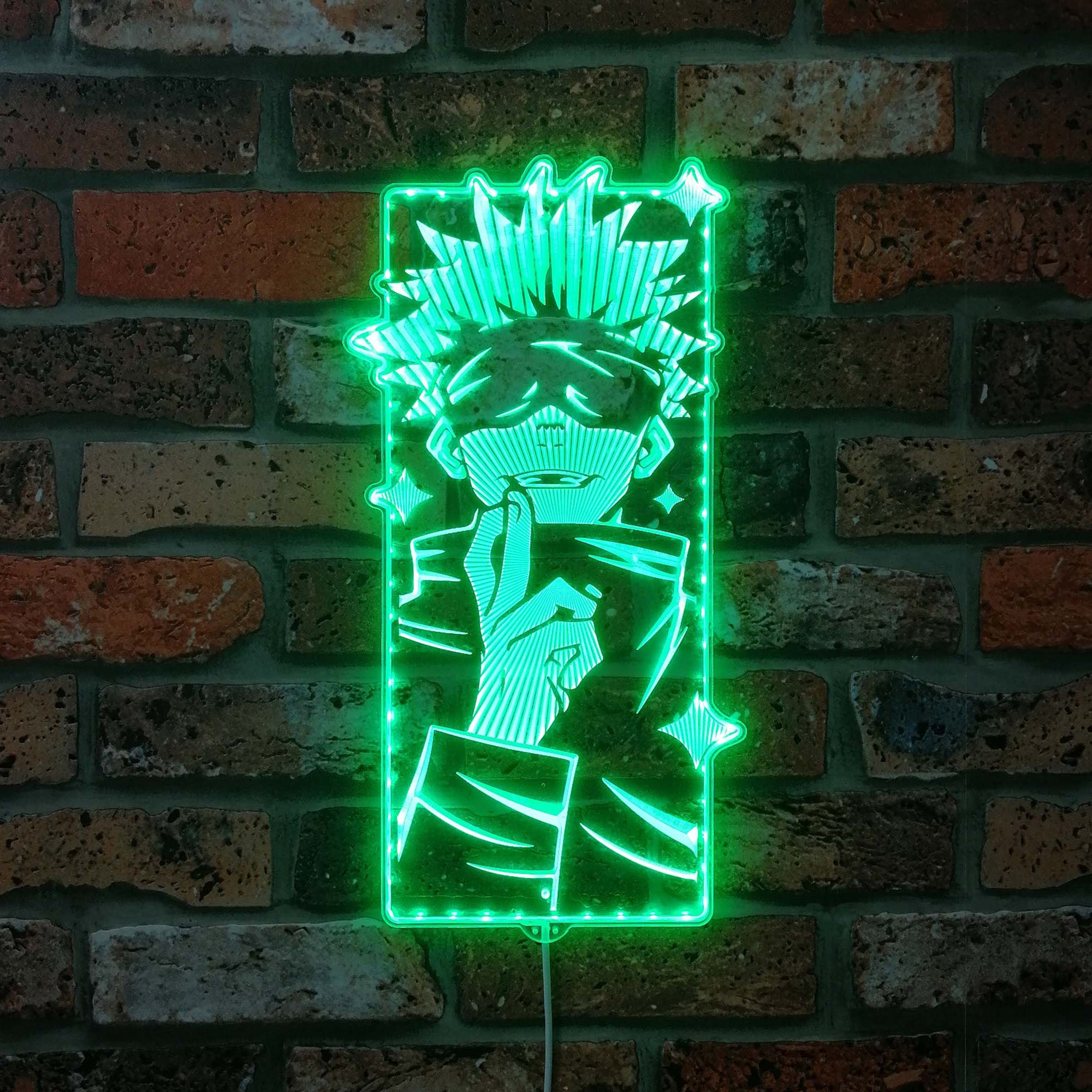 Satoru Gojo Neon Neon LED Sign with Dynamic RGB Colors