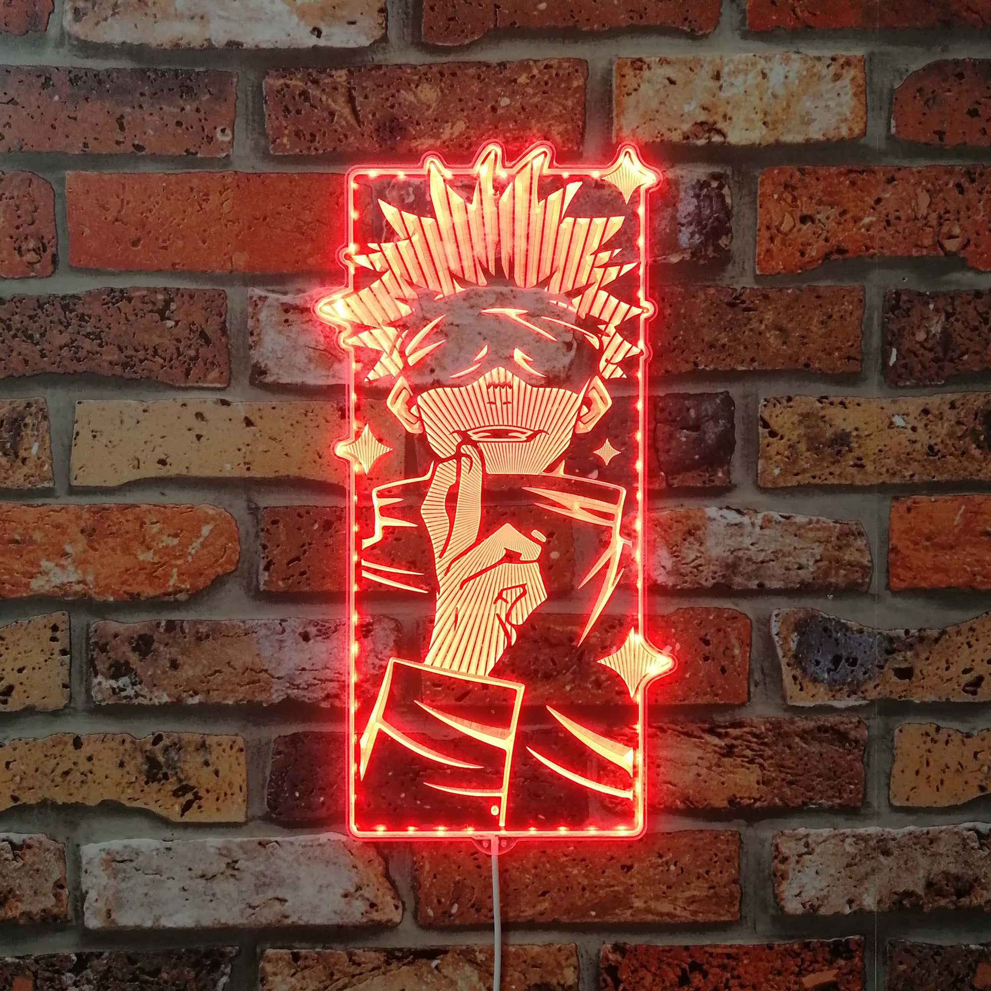 Satoru Gojo Neon Neon LED Sign with Dynamic RGB Colors