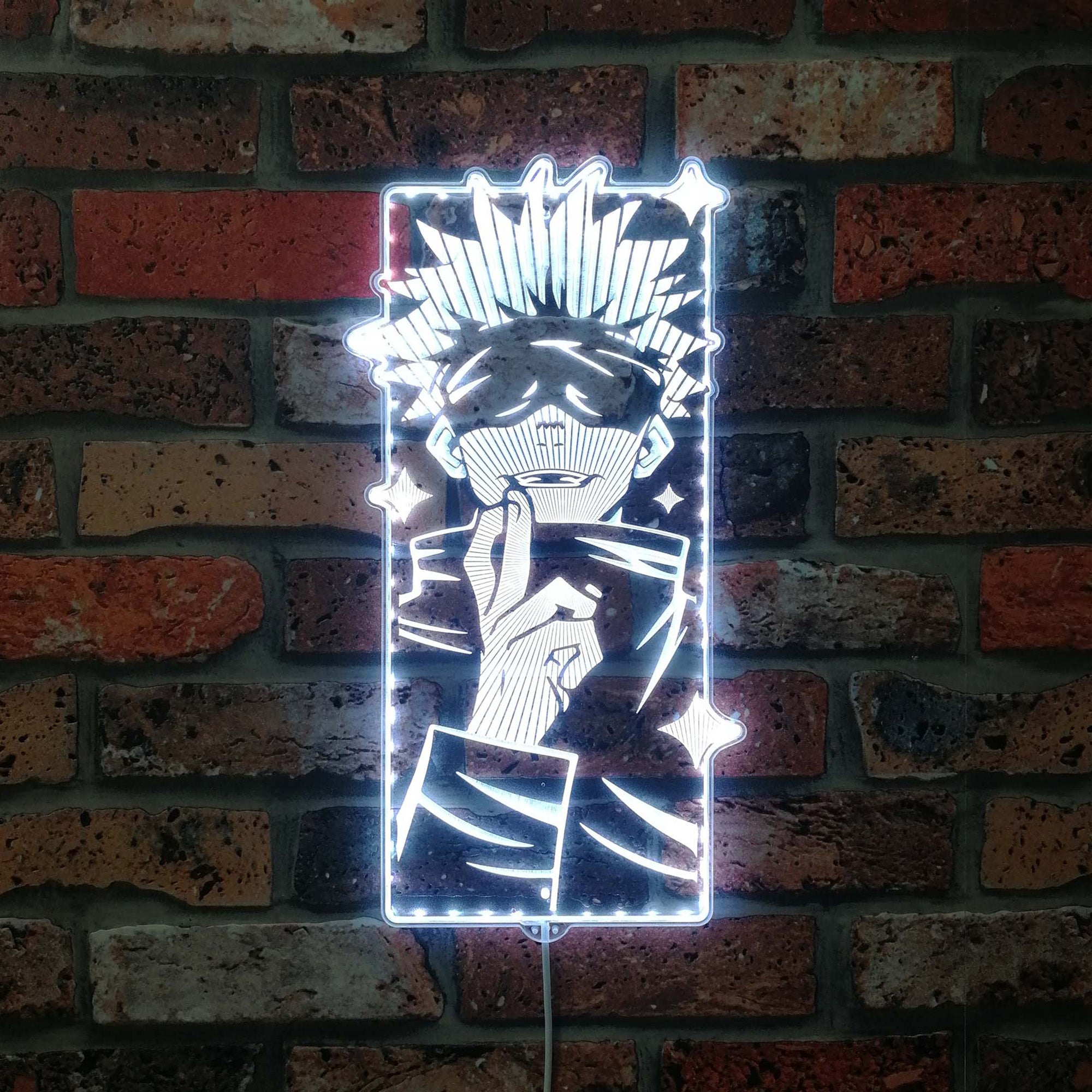 Satoru Gojo Neon Neon LED Sign with Dynamic RGB Colors